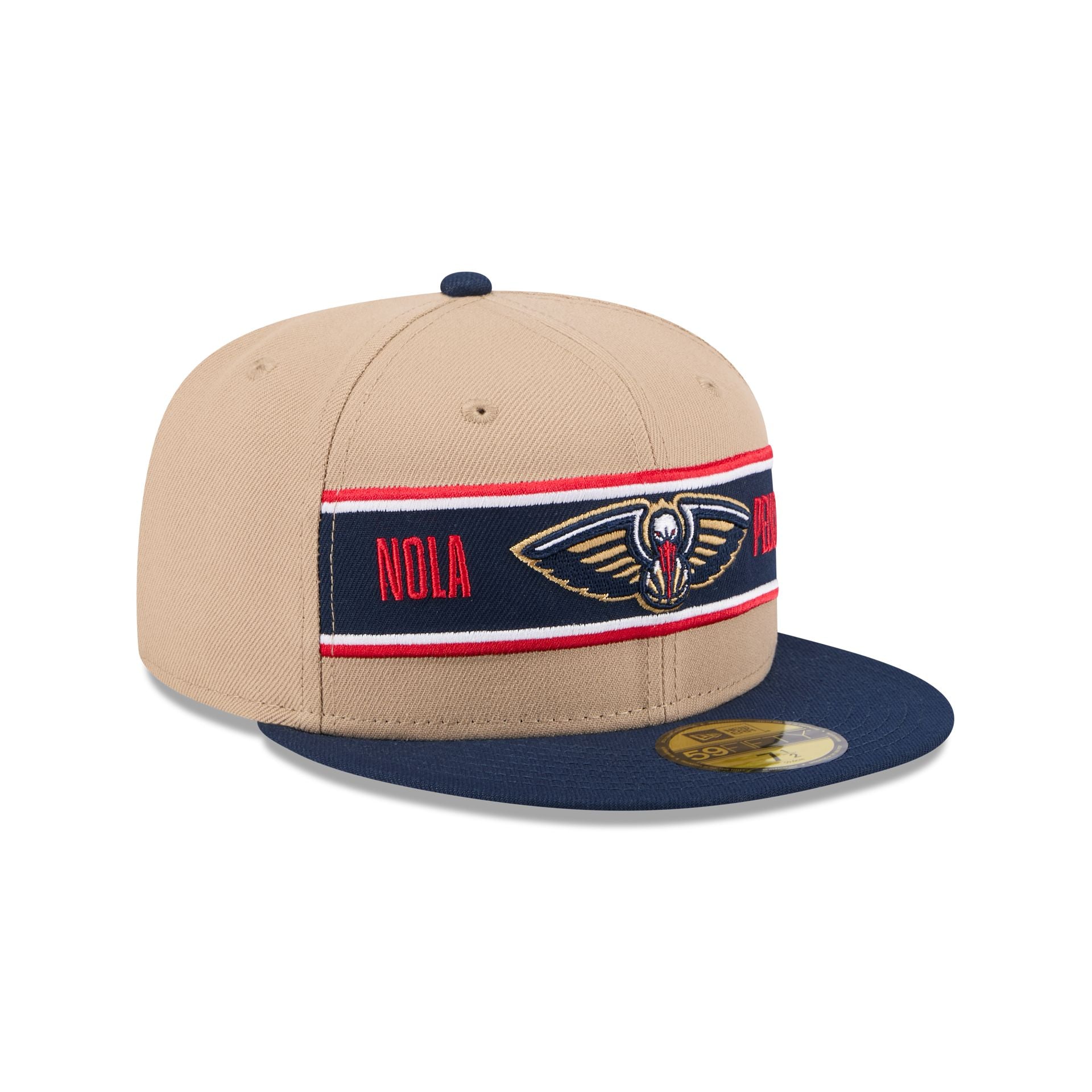 New Orleans Pelicans 2024 Draft 59FIFTY Fitted Hat - Image 3