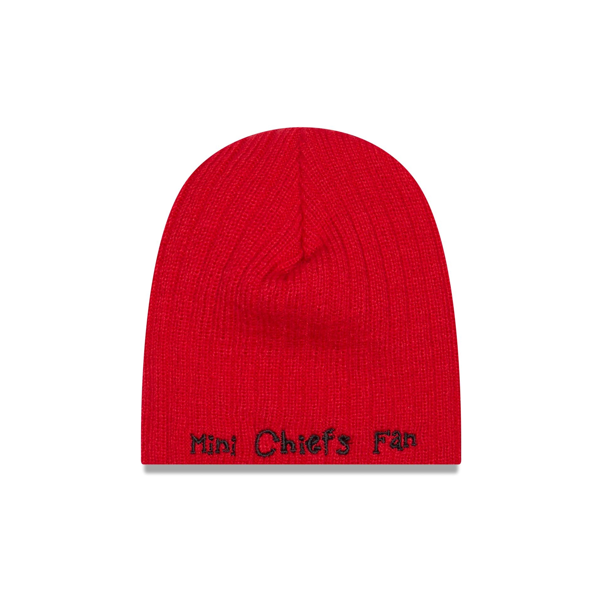 Kansas City Chiefs Mini Fan Kids Skull Knit Hat - Image 2