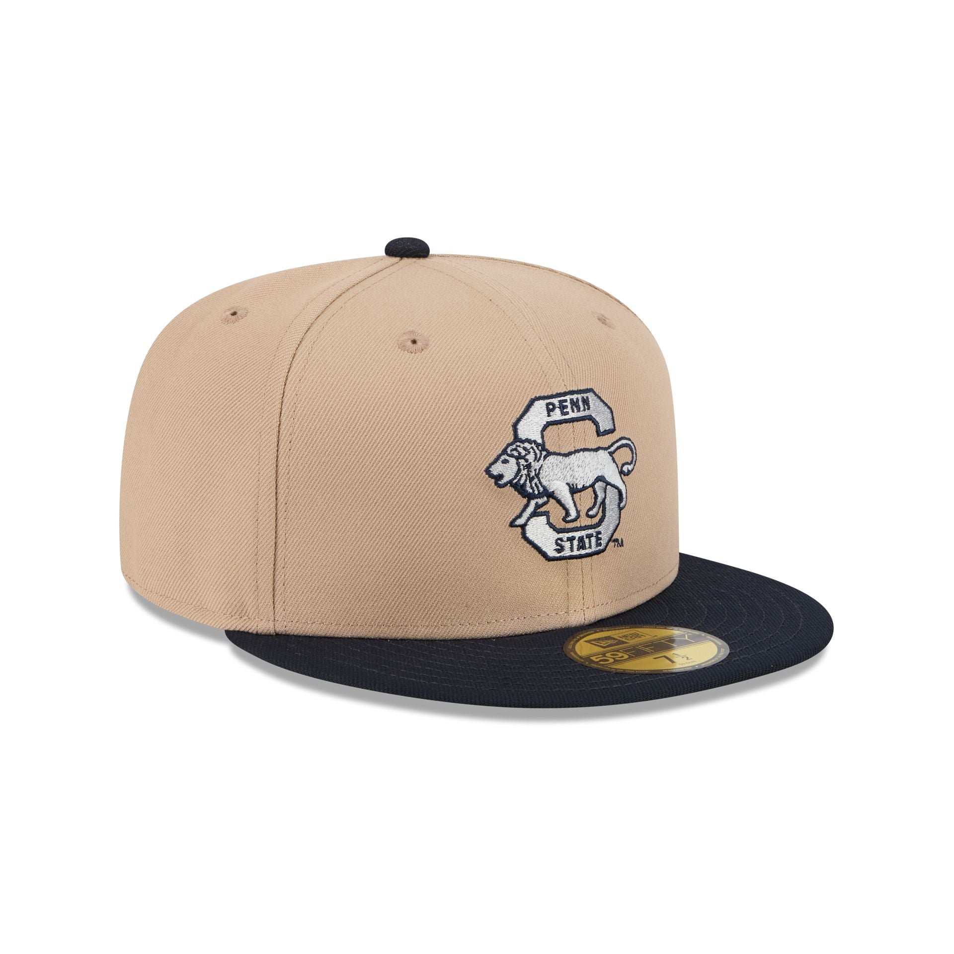 Penn State Nittany Lions Camel College Vault 59FIFTY Fitted Hat - Image 3