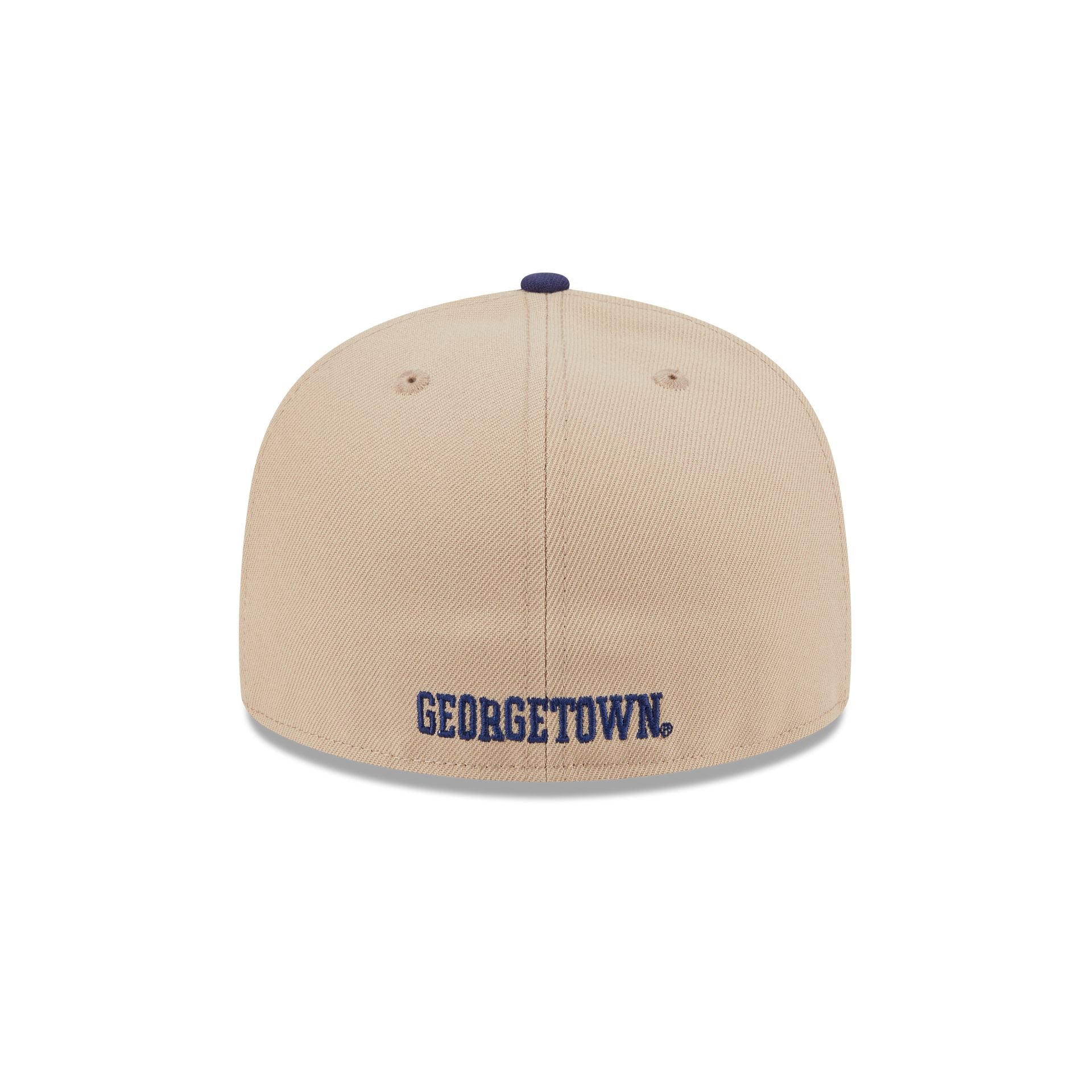 Georgetown Hoyas Camel College Vault 59FIFTY Fitted Hat - Image 6