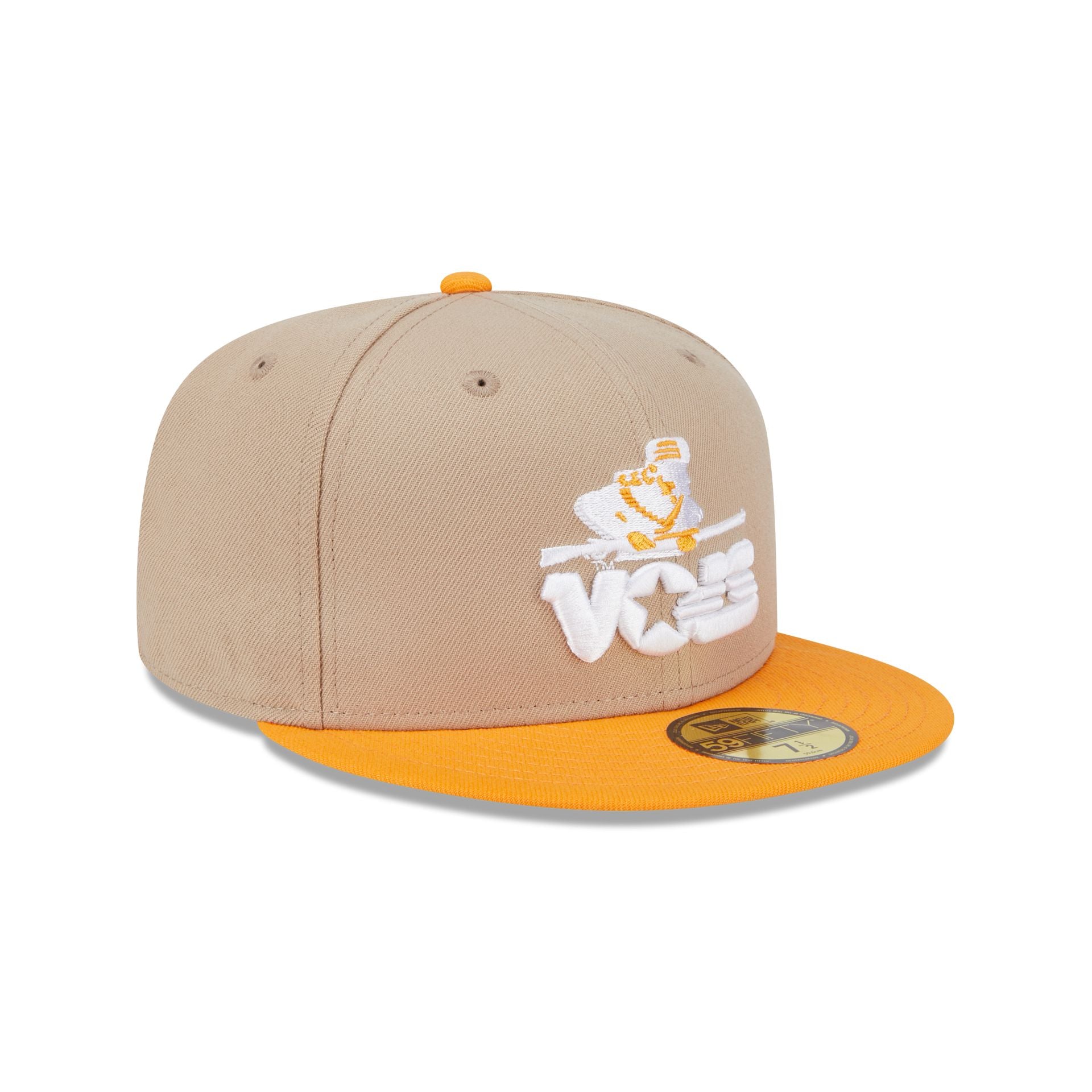 Tennessee Volunteers Camel College Vault 59FIFTY Fitted Hat - Image 3