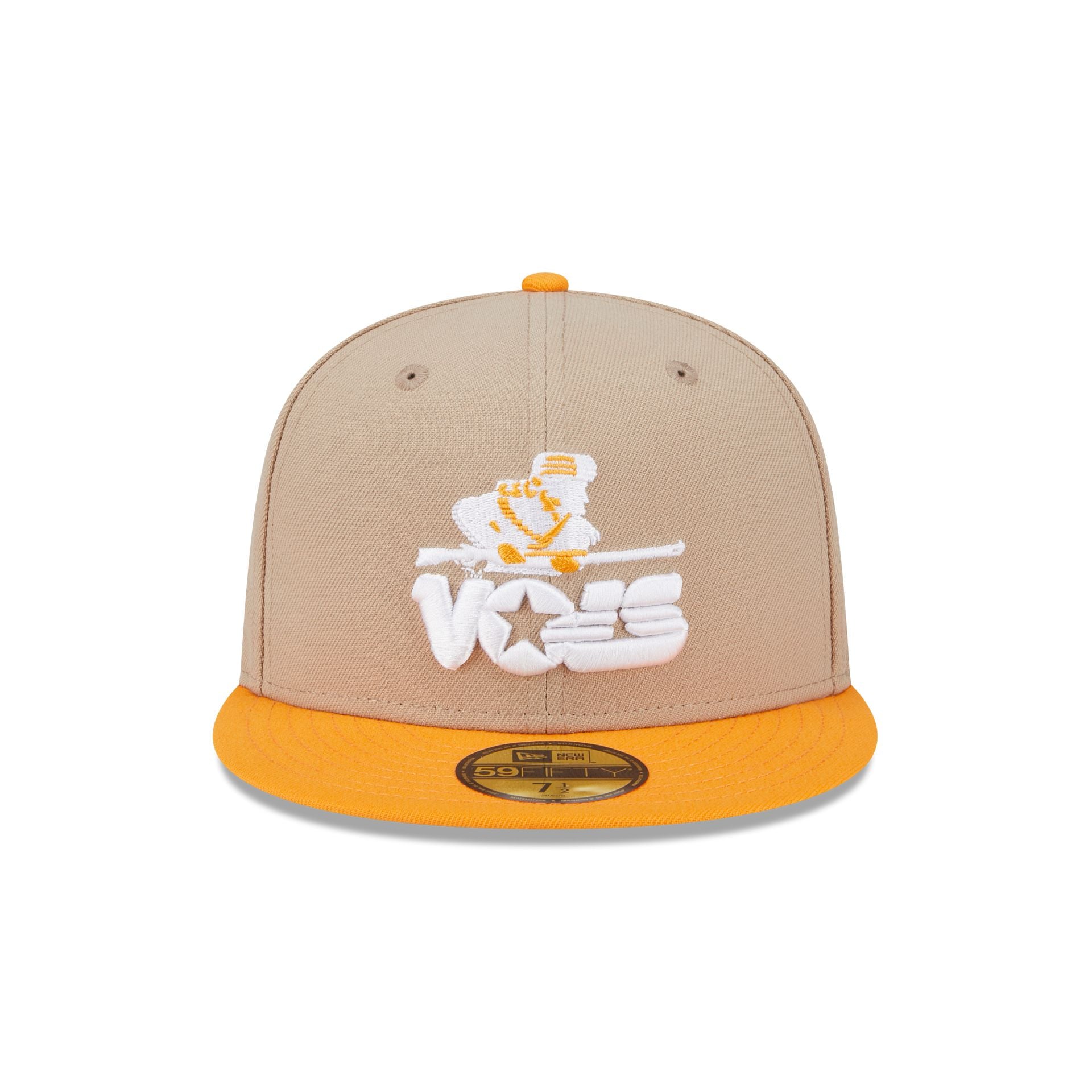 Tennessee Volunteers Camel College Vault 59FIFTY Fitted Hat - Image 2