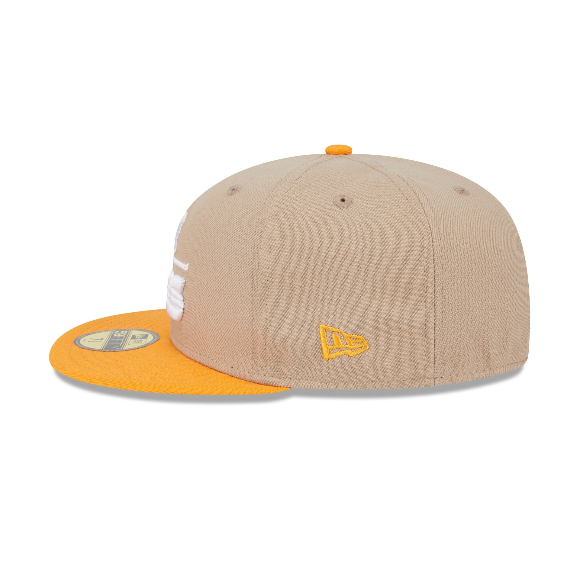 Tennessee Volunteers Camel College Vault 59FIFTY Fitted Hat - Image 4