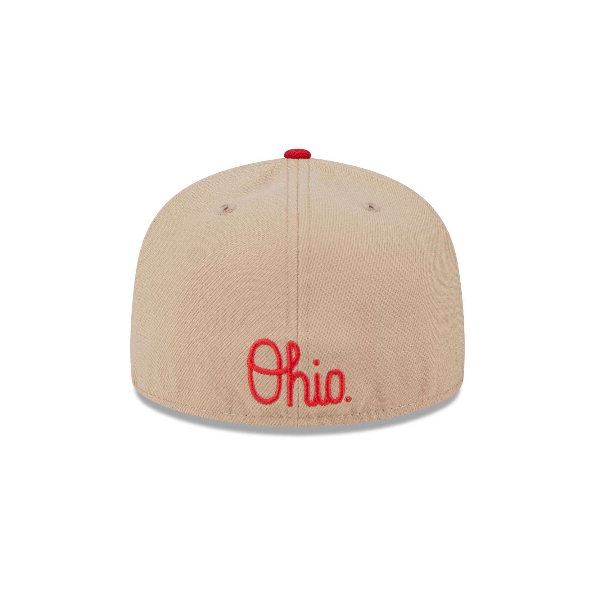 Ohio State Buckeyes Camel College Vault 59FIFTY Fitted Hat - Image 6