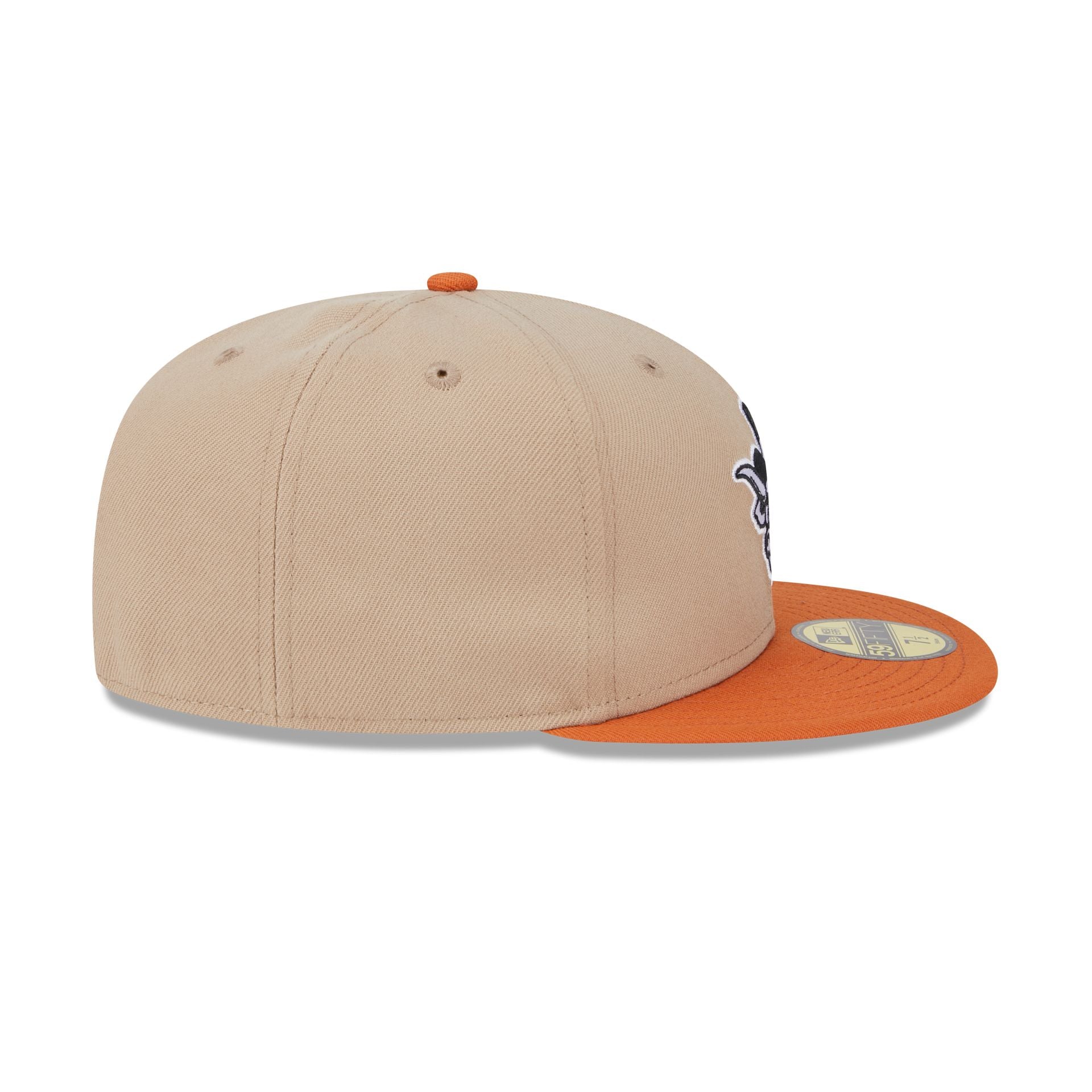 Texas Longhorns Camel College Vault 59FIFTY Fitted Hat - Image 5