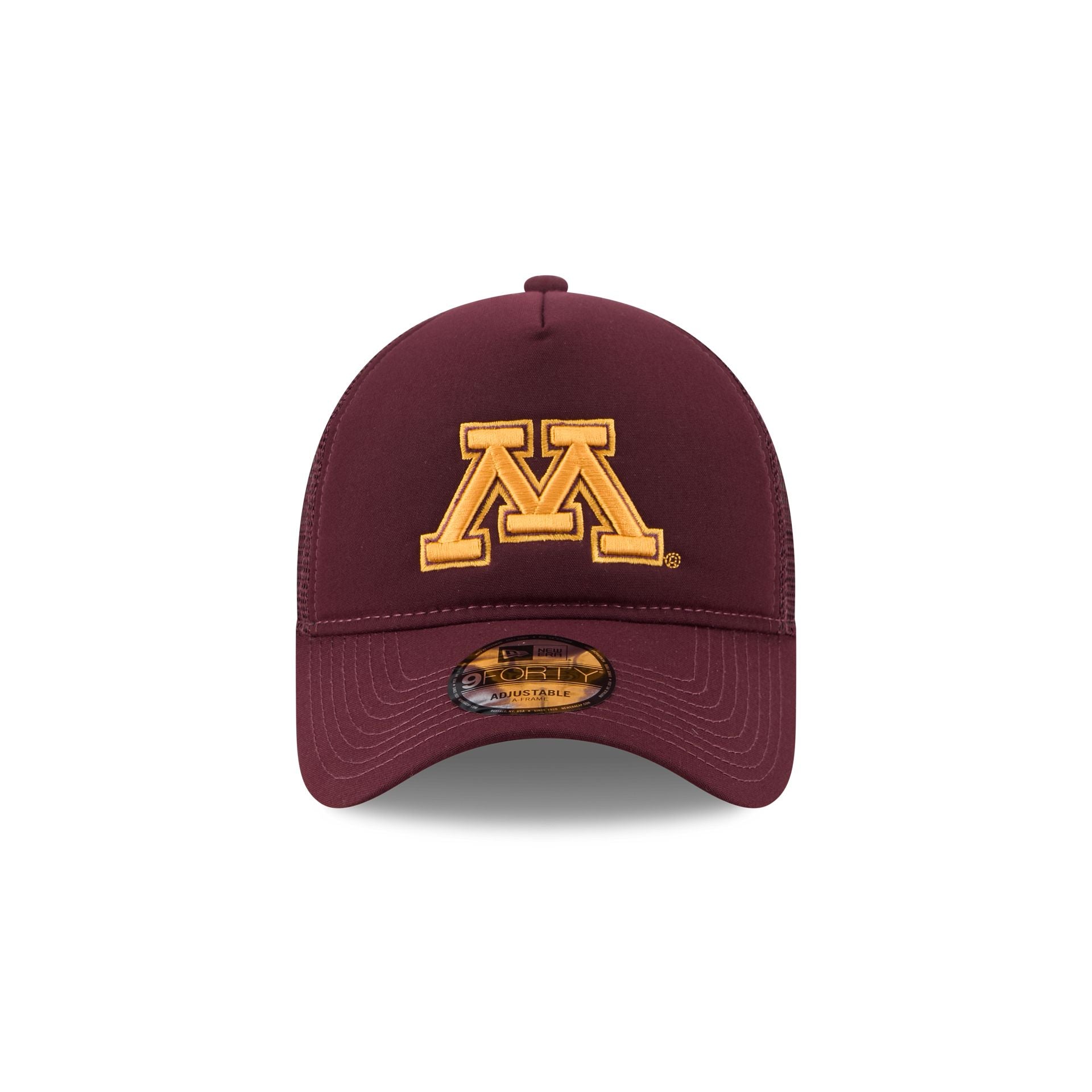 Minnesota Gophers Go-To 9FORTY A-Frame Trucker Hat - Image 2