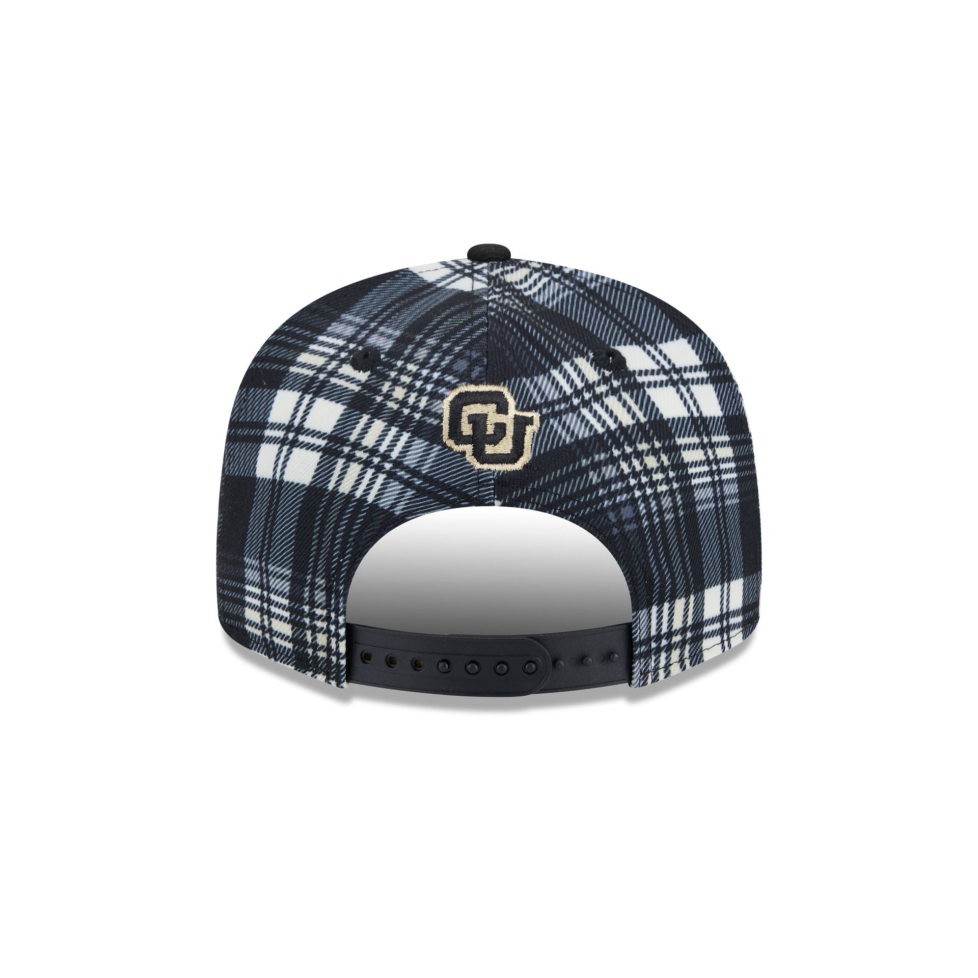 Colorado Buffaloes Plaid 9FIFTY Snapback Hat - Image 6