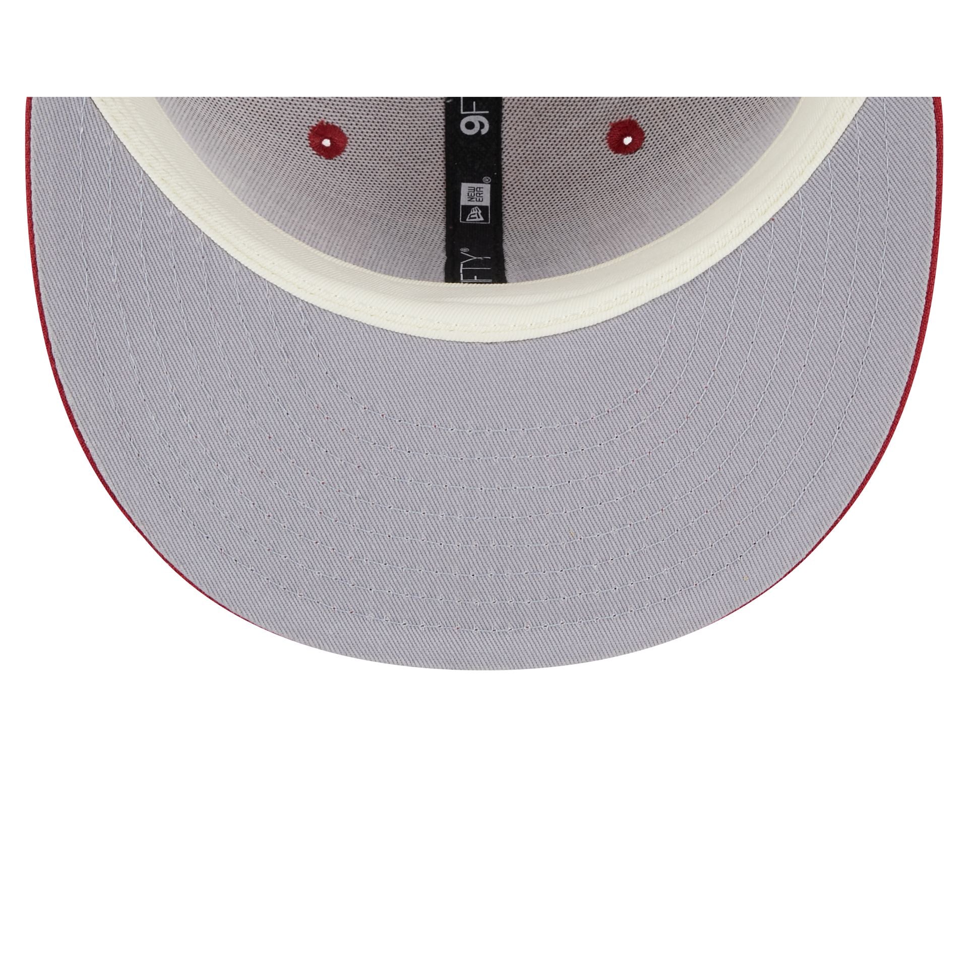 Indiana Hoosiers Plaid 9FIFTY Snapback Hat - Image 7