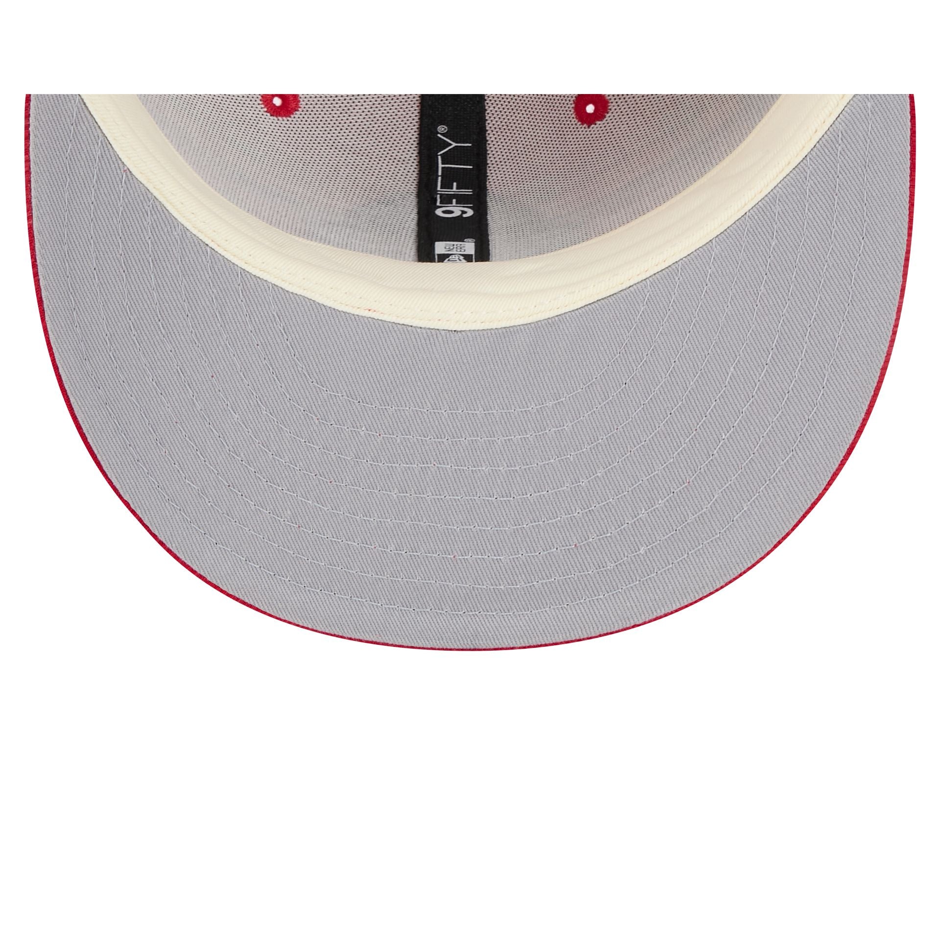 Ohio State Buckeyes Plaid 9FIFTY Snapback Hat - Image 7