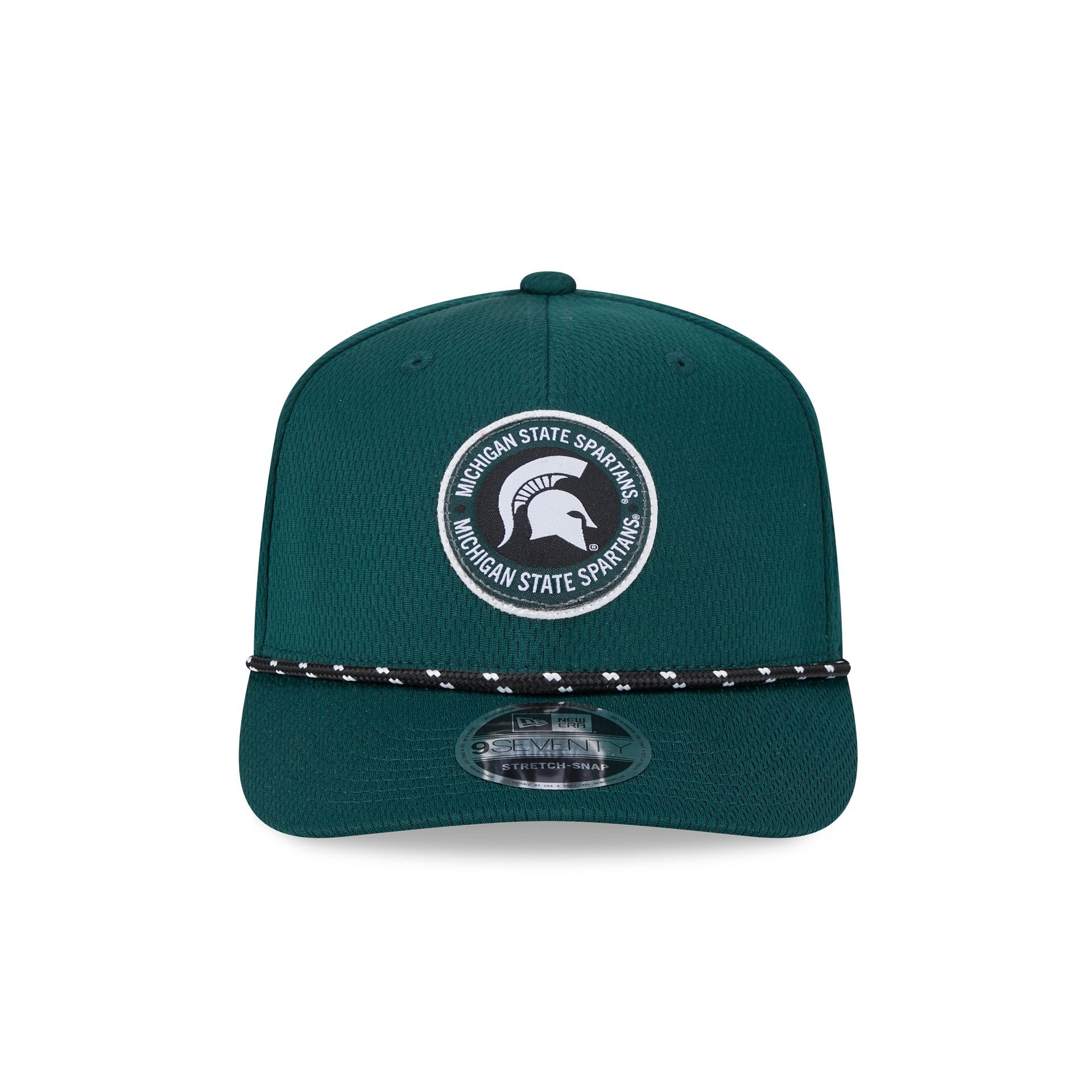 Michigan State Spartans 9SEVENTY Stretch-Snap Hat - Image 2