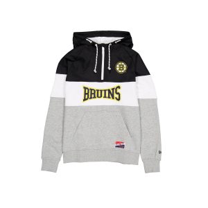 Boston Bruins Throwback Color Block Hoodie
