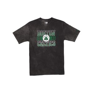 Boston Celtics Oversized Washed Black T-Shirt