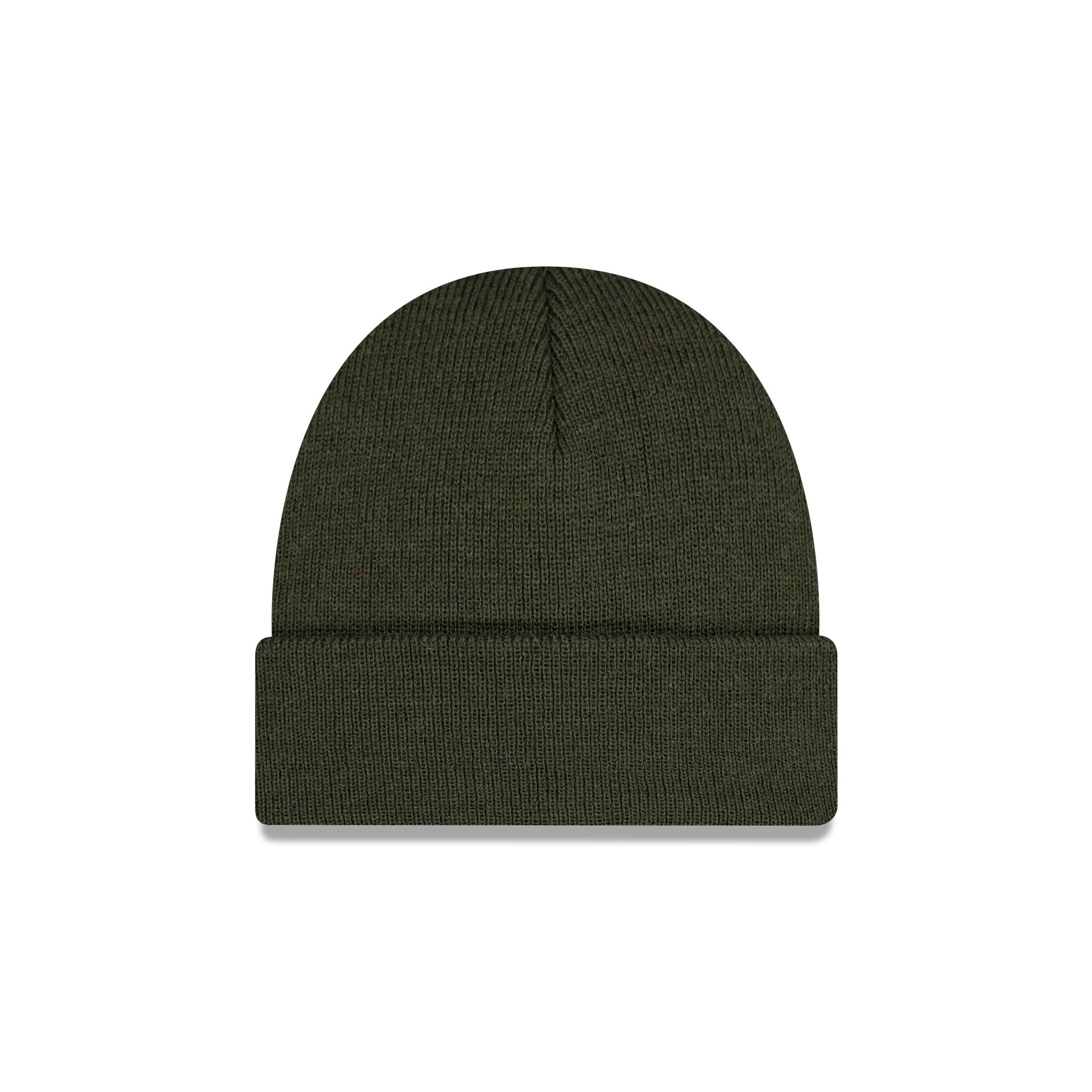New Era Olive Short Cuff Knit Beanie - Image 2