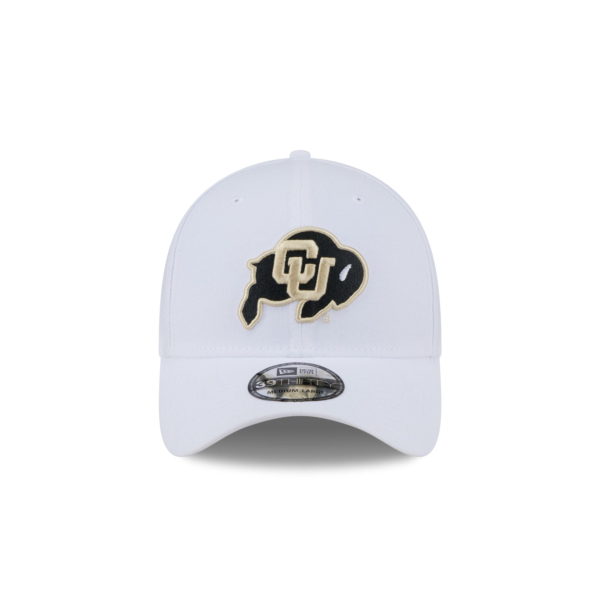 Colorado Buffaloes Optic White 39THIRTY Stretch Fit Hat - Image 2