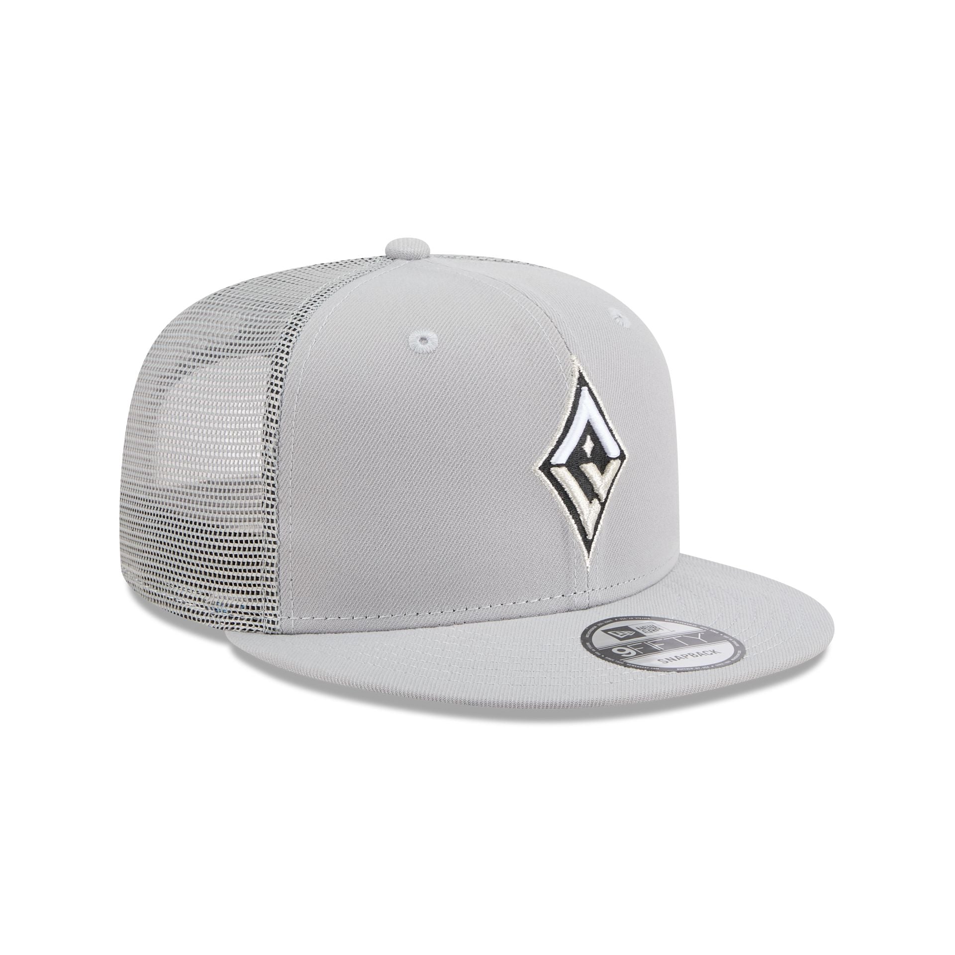 Las Vegas Aces Gray 9FIFTY Trucker Hat - Image 3