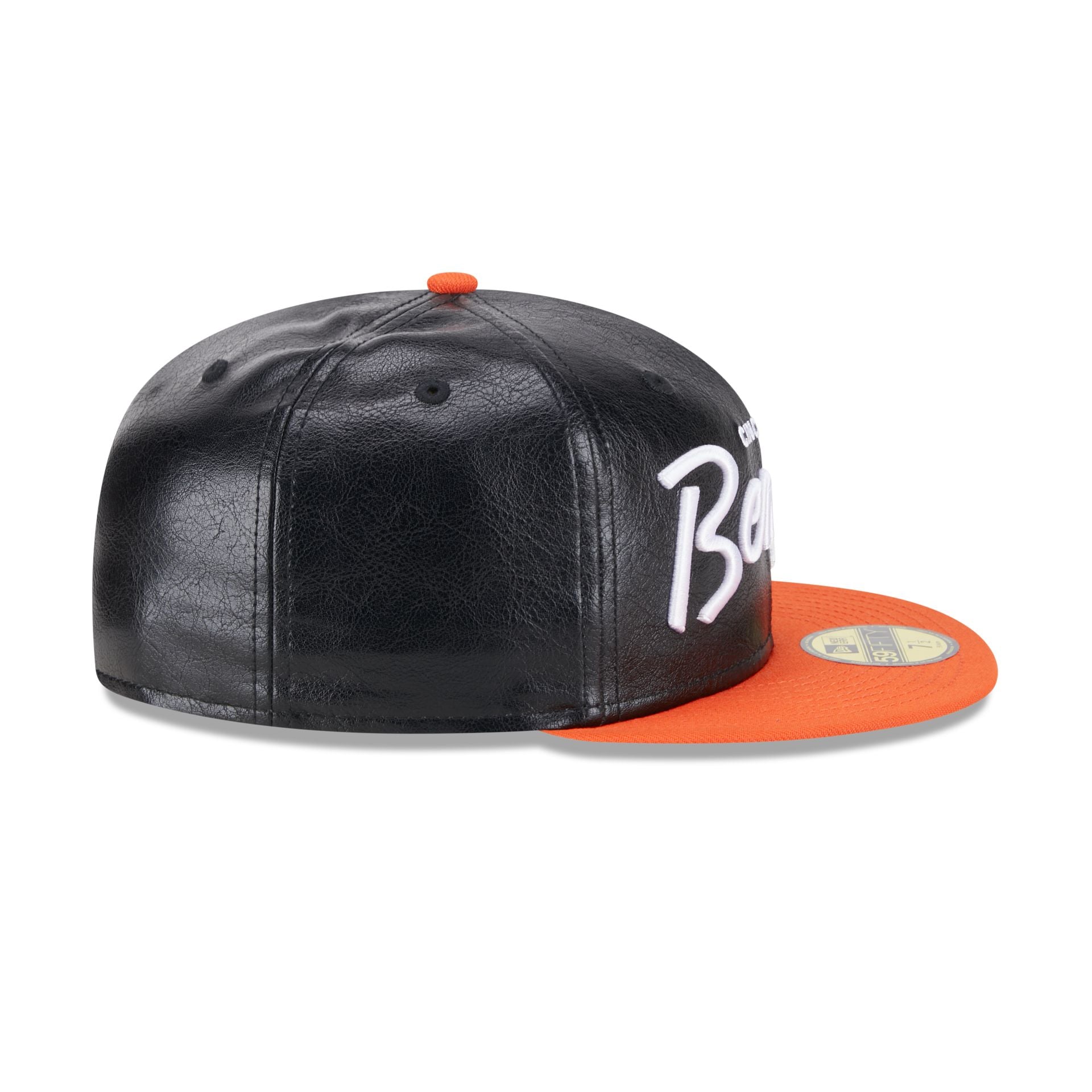 Cincinnati Bengals Faux Leather Crown 59FIFTY Fitted Hat - Image 5