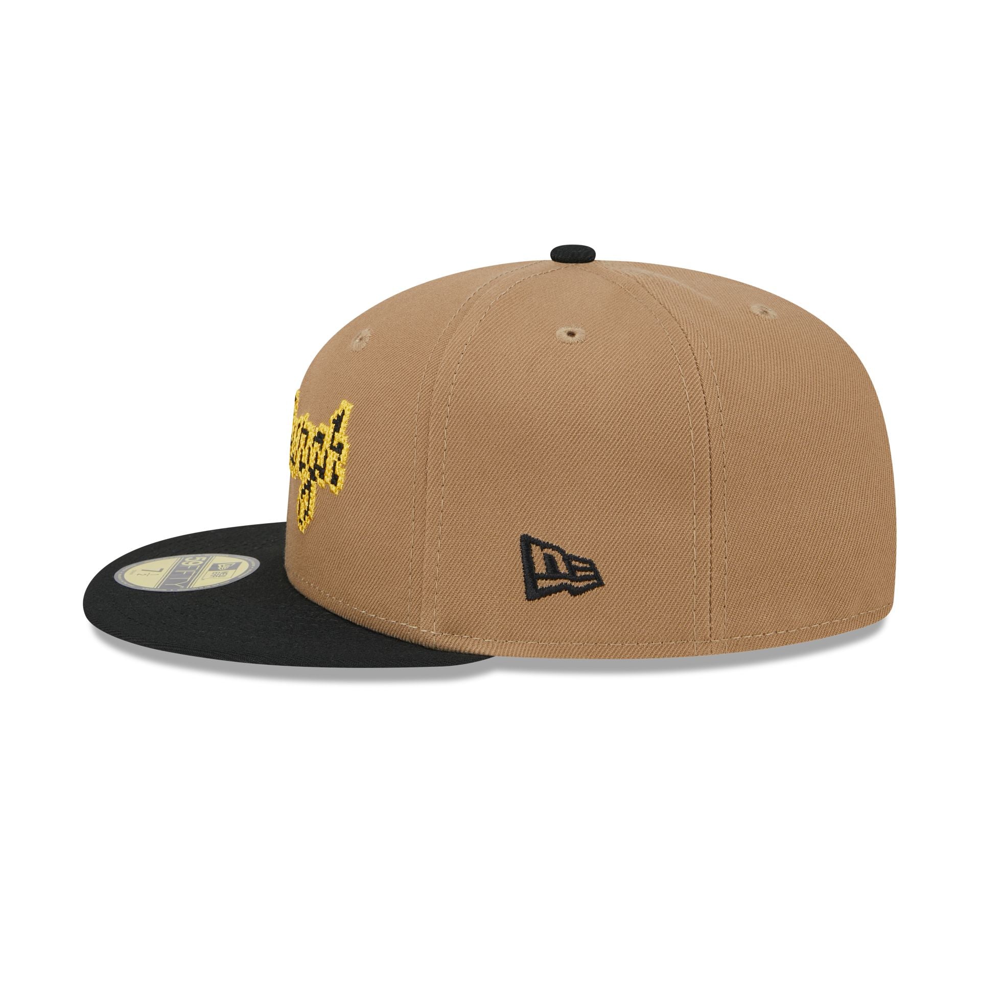 Pittsburgh Pirates Classic 8-Bit Wordmark 59FIFTY Fitted Hat - Image 4