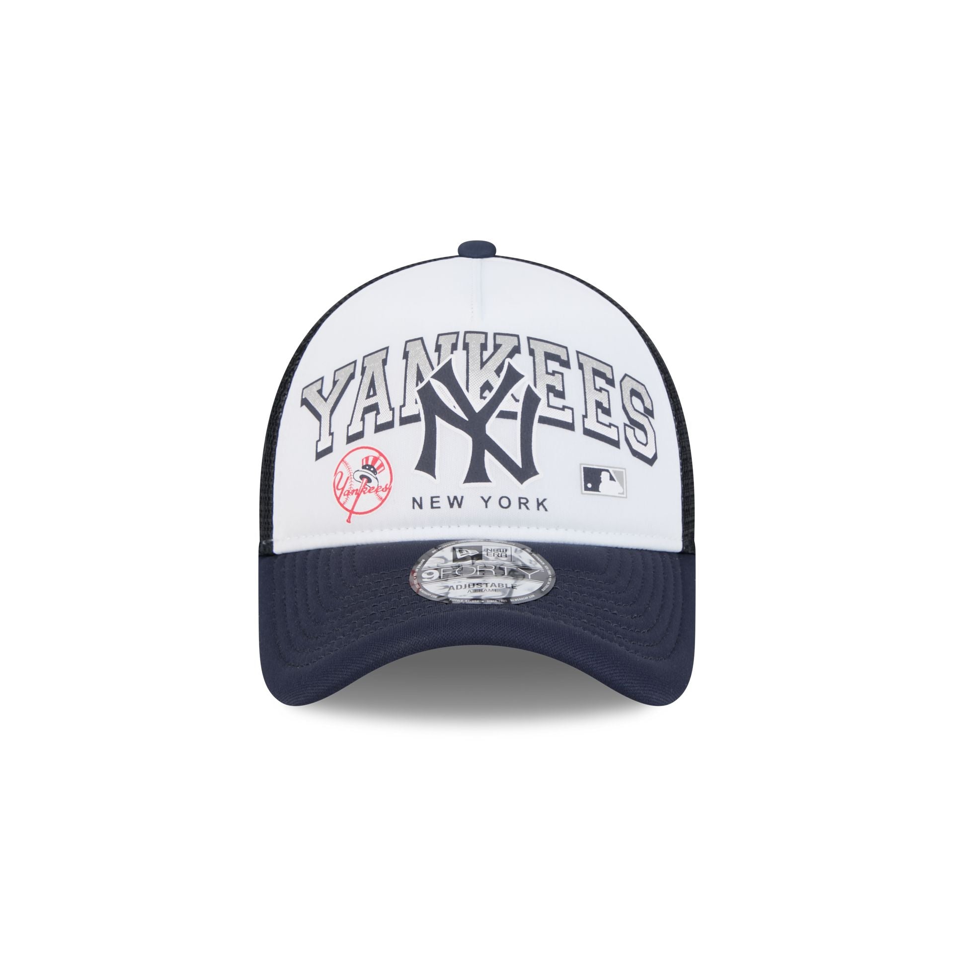 New York Yankees Sport Classics 9FORTY A-Frame Trucker Hat - Image 2
