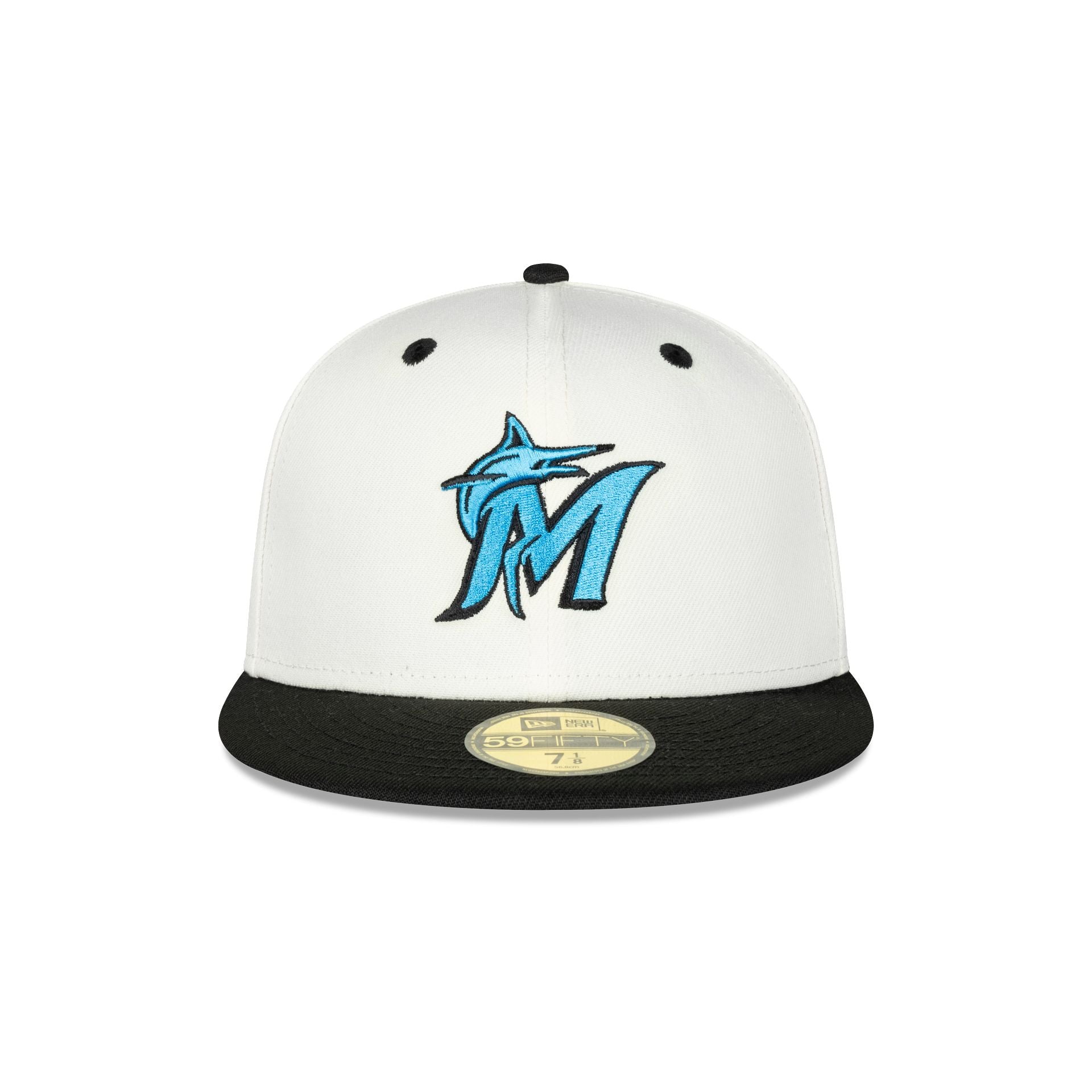 Miami Marlins Mascot Pin 59FIFTY Fitted Hat - Image 2