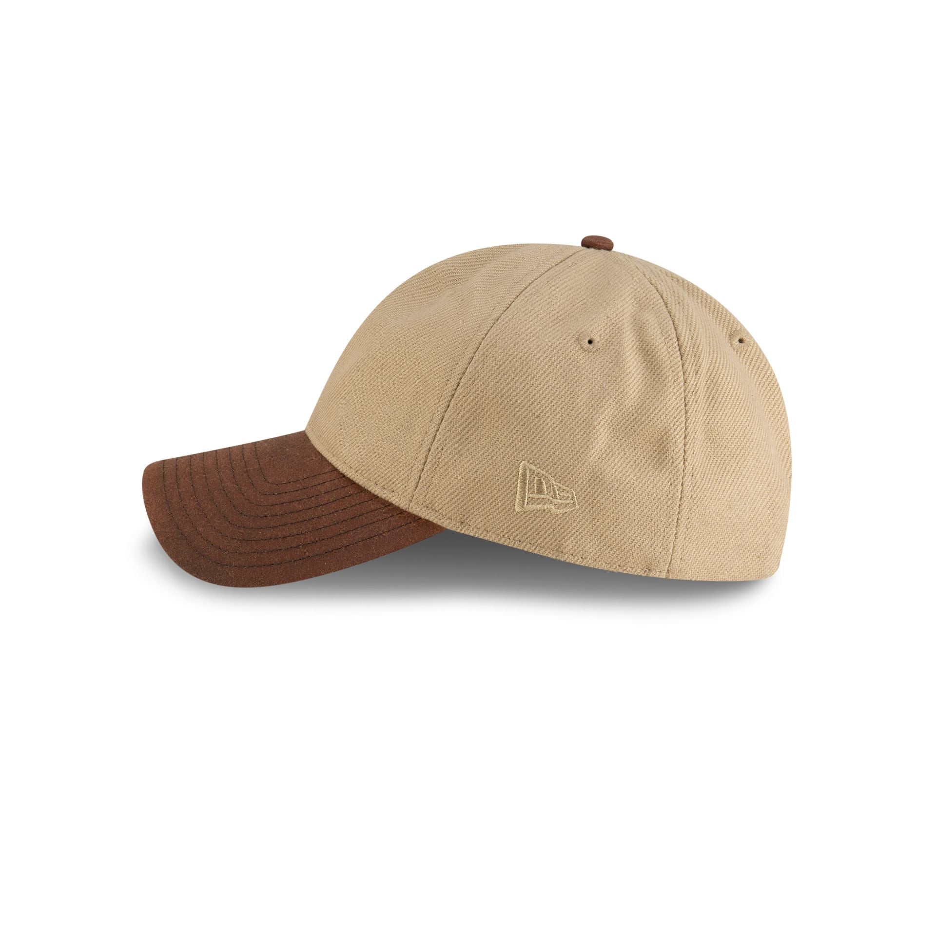 New Era Cap Heavy Twill Beige 9TWENTY Adjustable Hat - Image 4