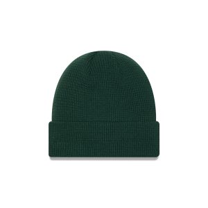 New Era Cap Green Waffle Knit Beanie