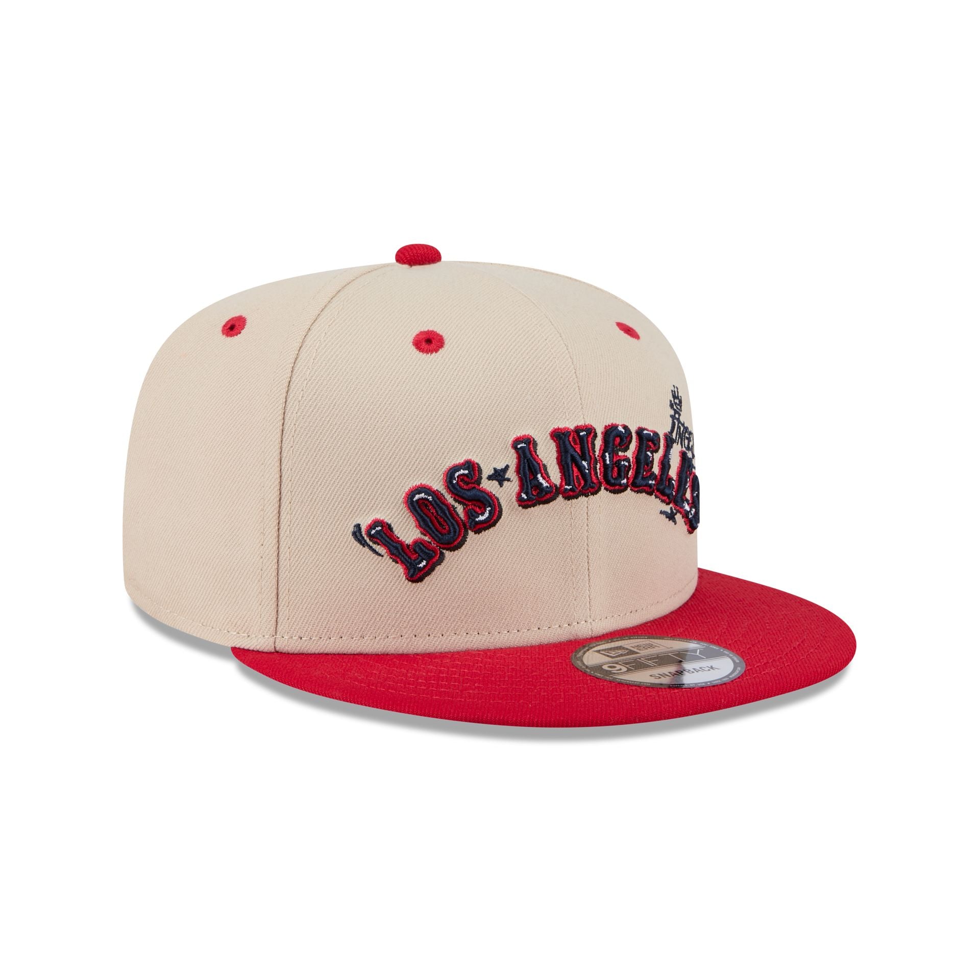 Los Angeles Angels Team Art 9FIFTY Snapback Hat - Image 3