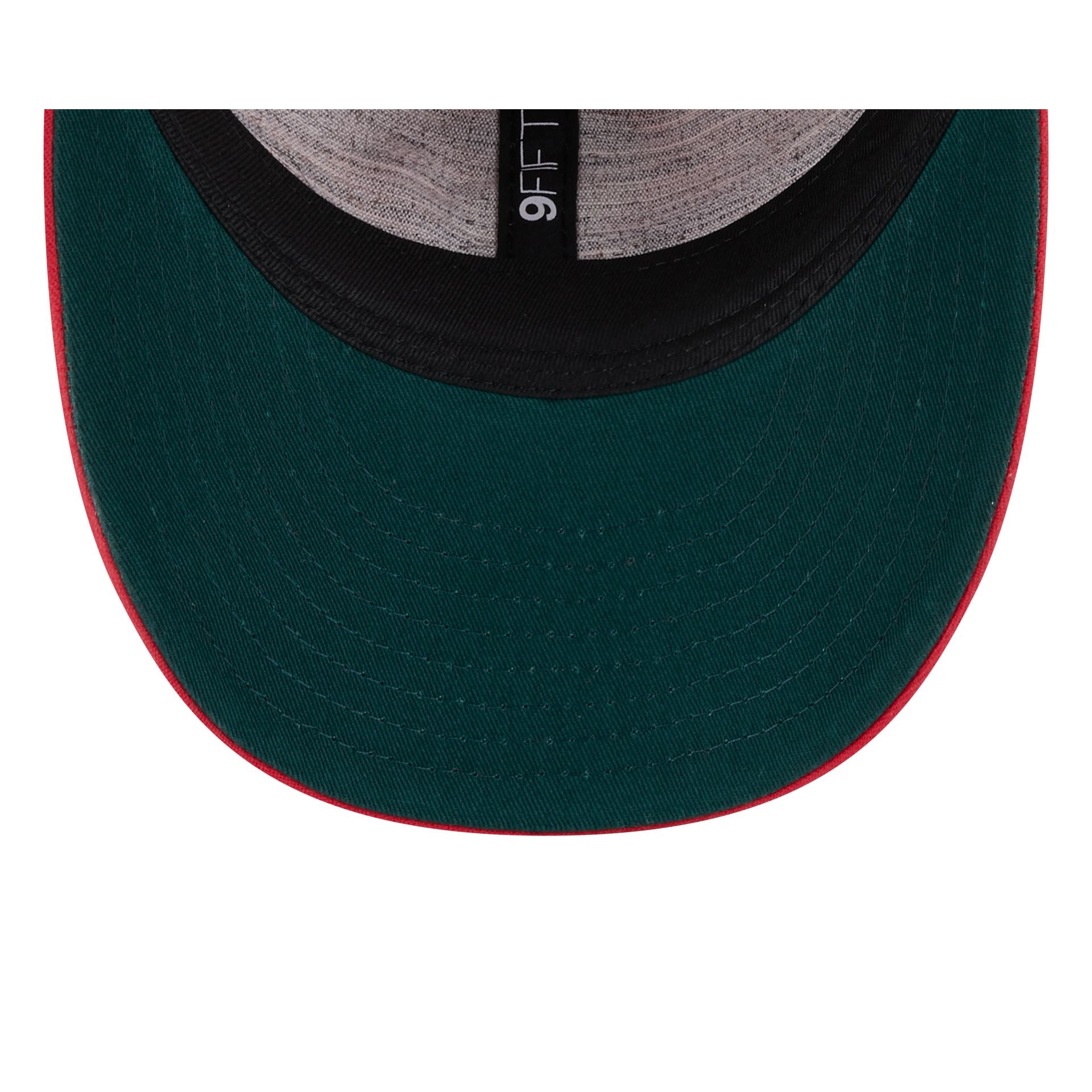 St. Louis Cardinals Canvas Felt Retro Crown 9FIFTY Strapback Hat - Image 7