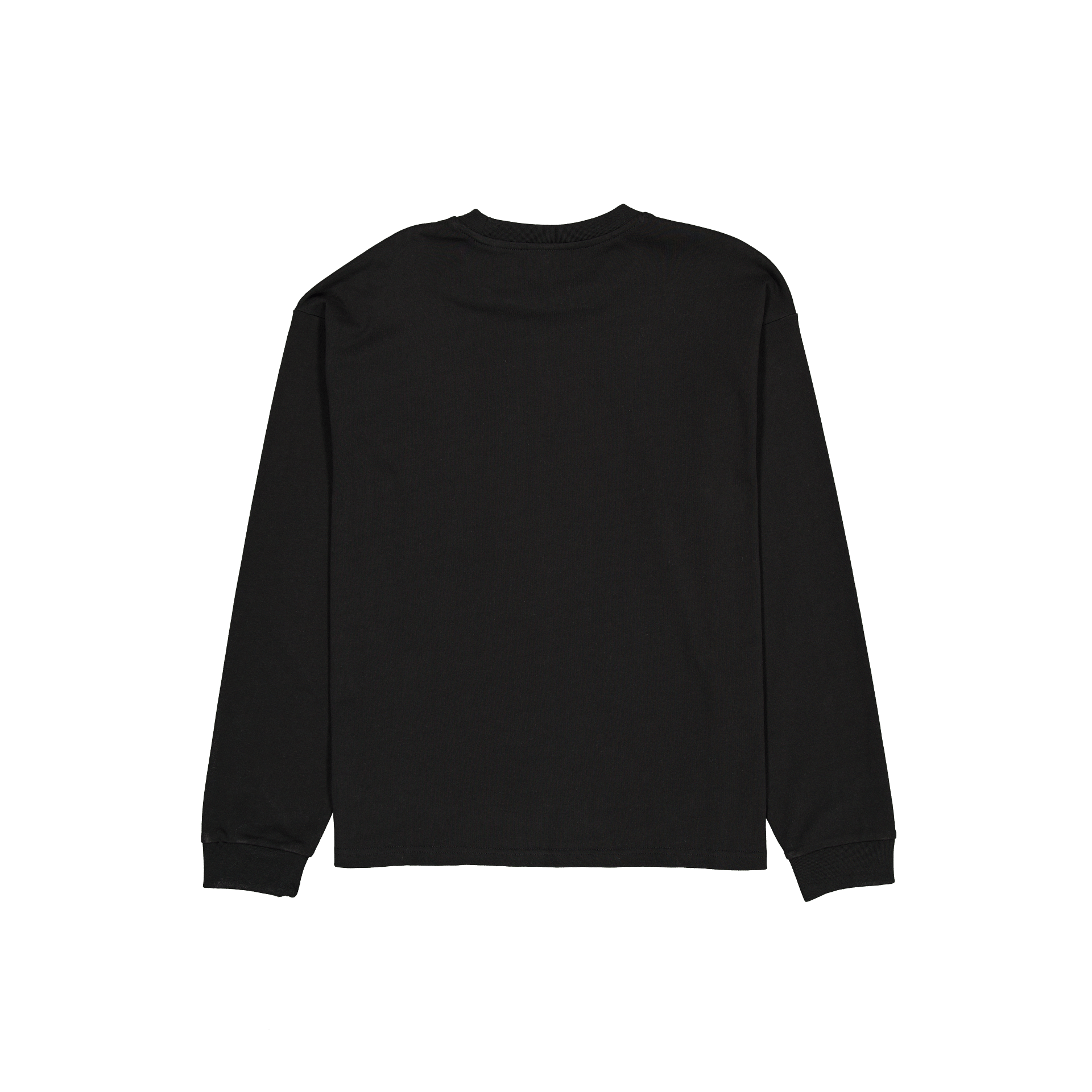 Aurora Black Long Sleeve Pocket T-Shirt - Image 2