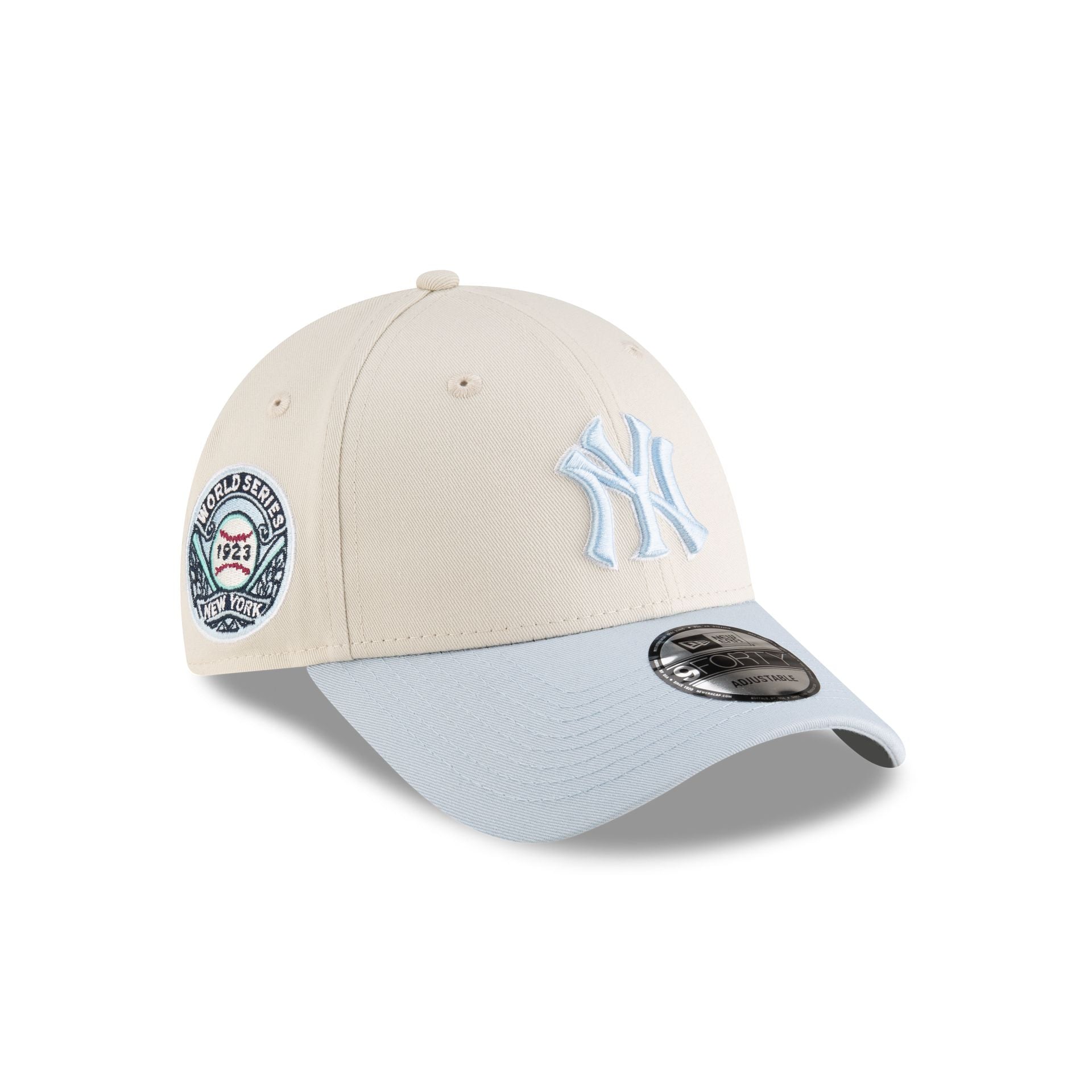 New York Yankees Baby Blue 9FORTY Adjustable Hat - Image 3