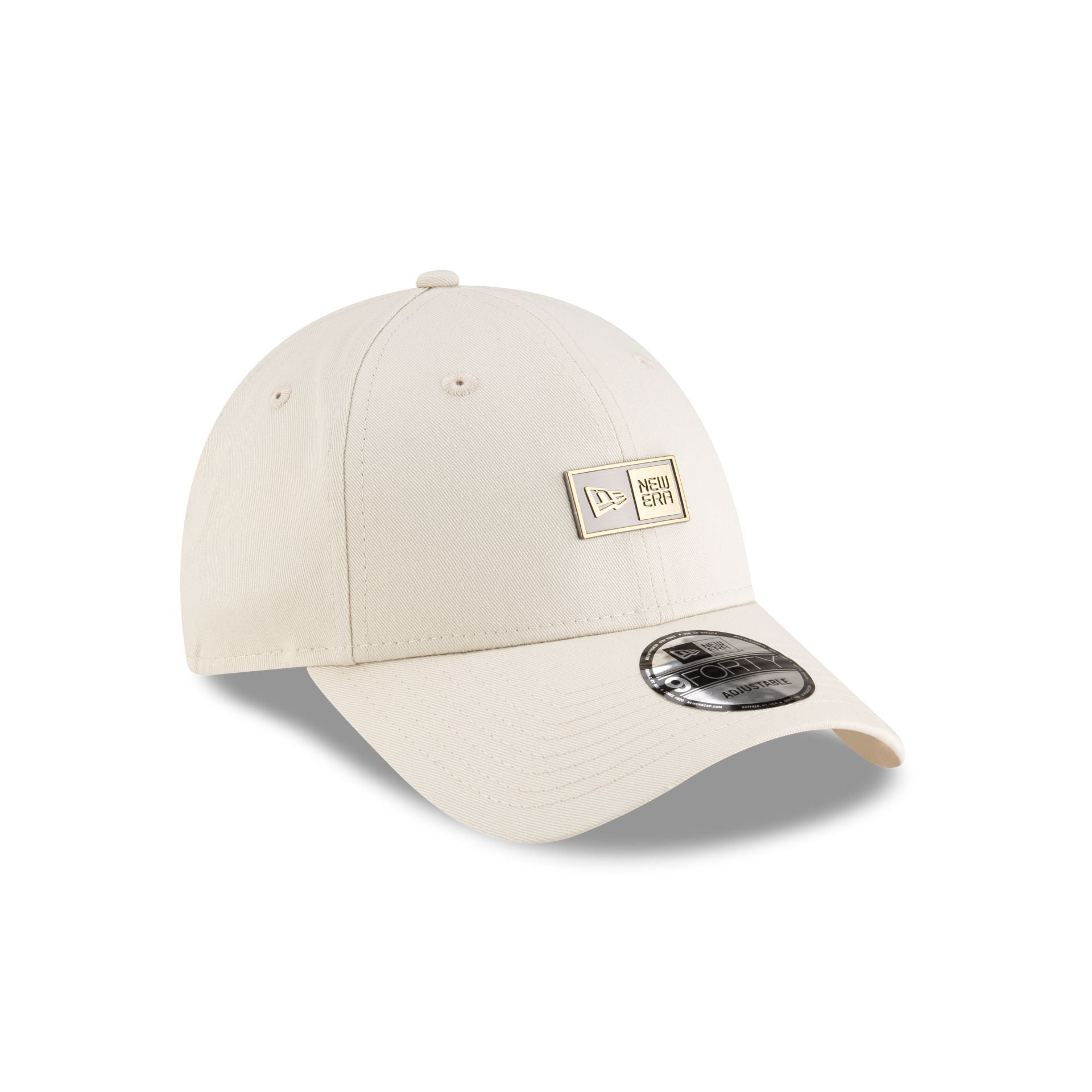 New Era Cap Badge Ivory 9FORTY Snapback Hat - Image 3