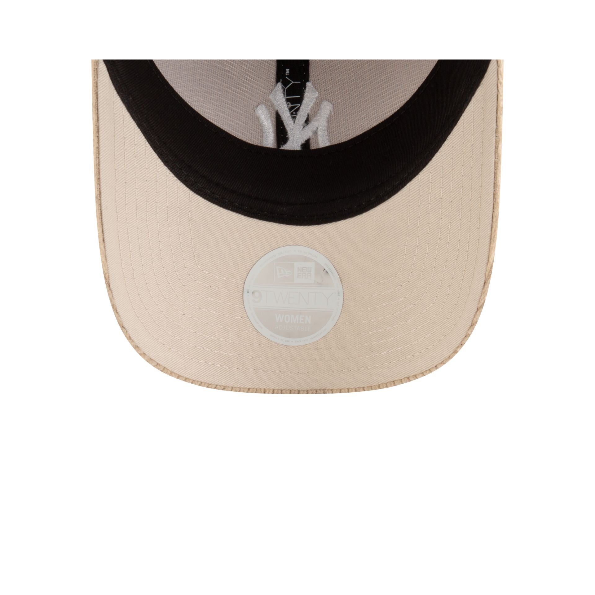 New York Yankees Women's Tan Cord 9TWENTY Adjustable Hat - Image 7