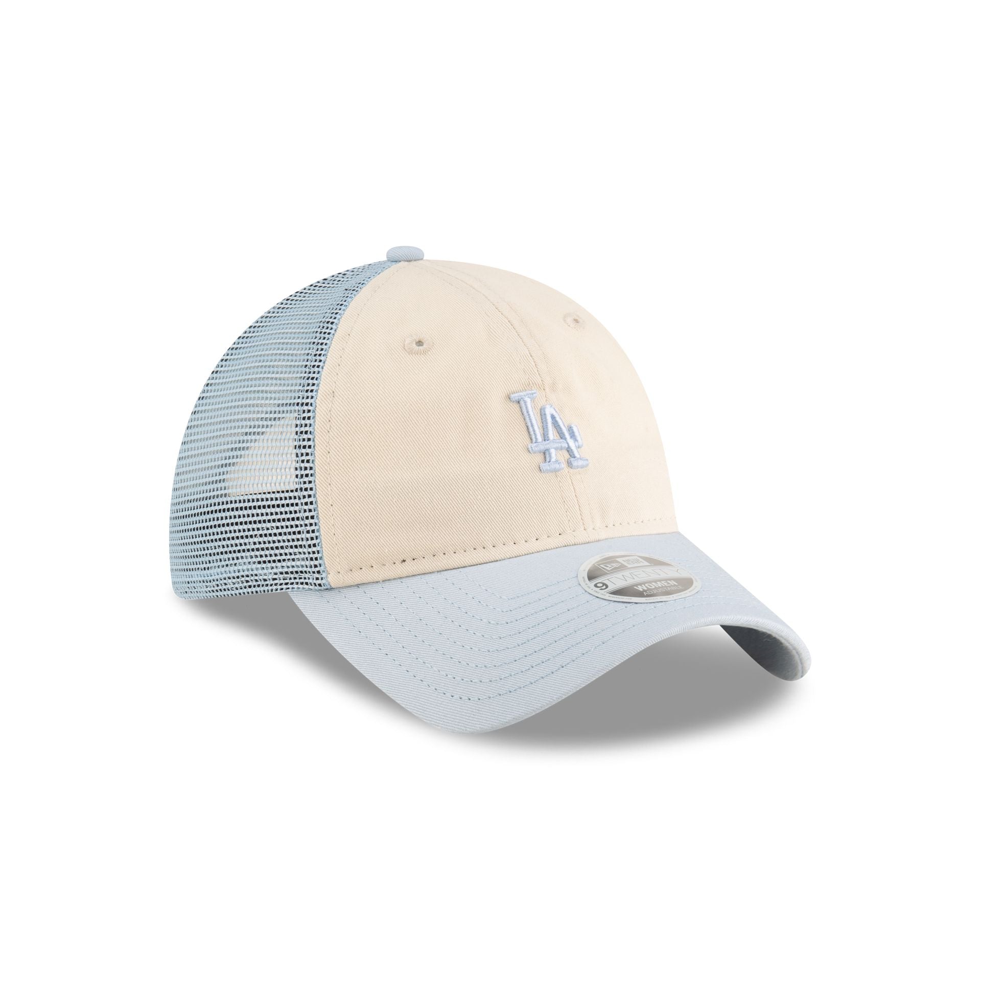 Los Angeles Dodgers Women's Beet 9TWENTY Trucker Hat - Image 3