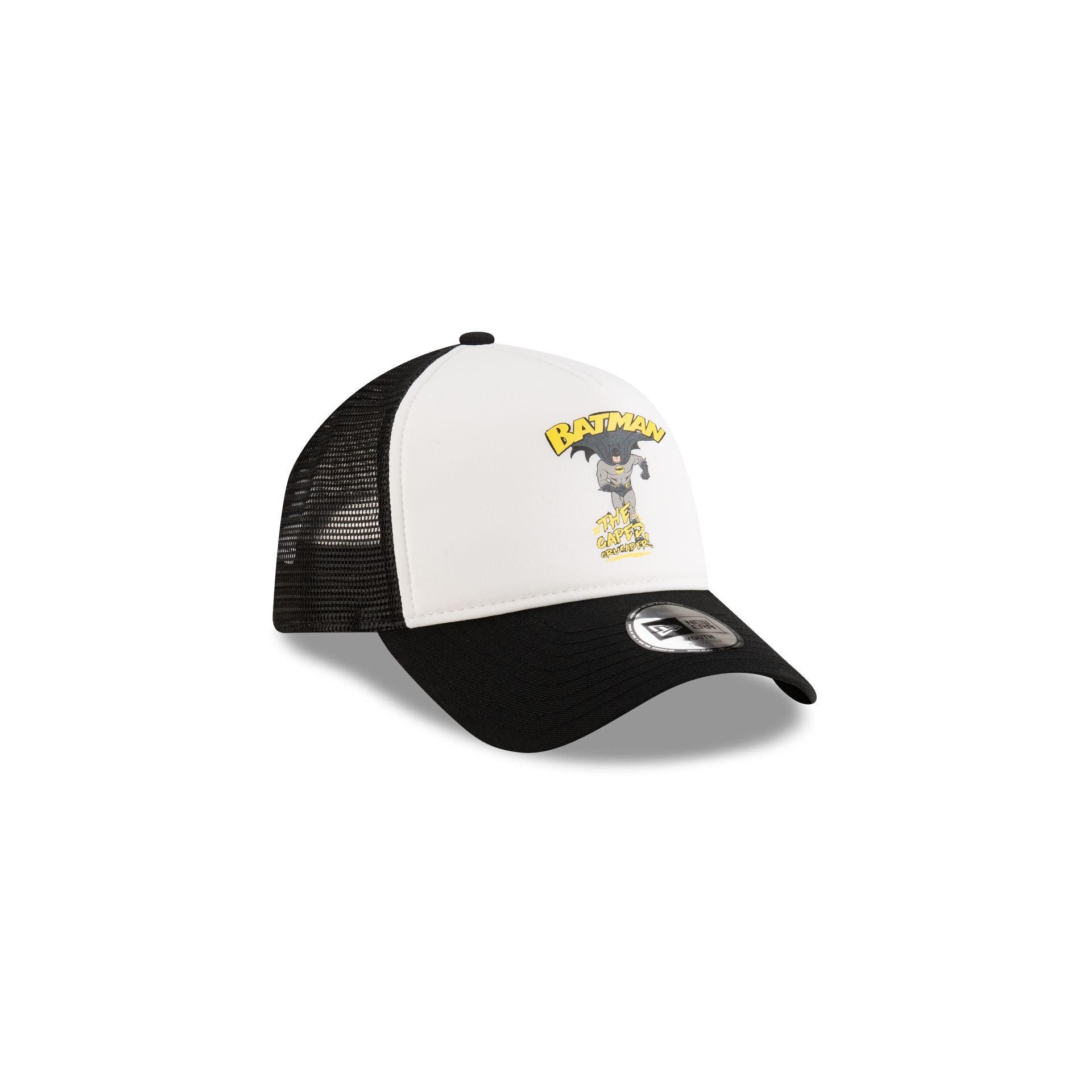 Batman Kids Black 9FORTY A-Frame Trucker Hat - Image 3