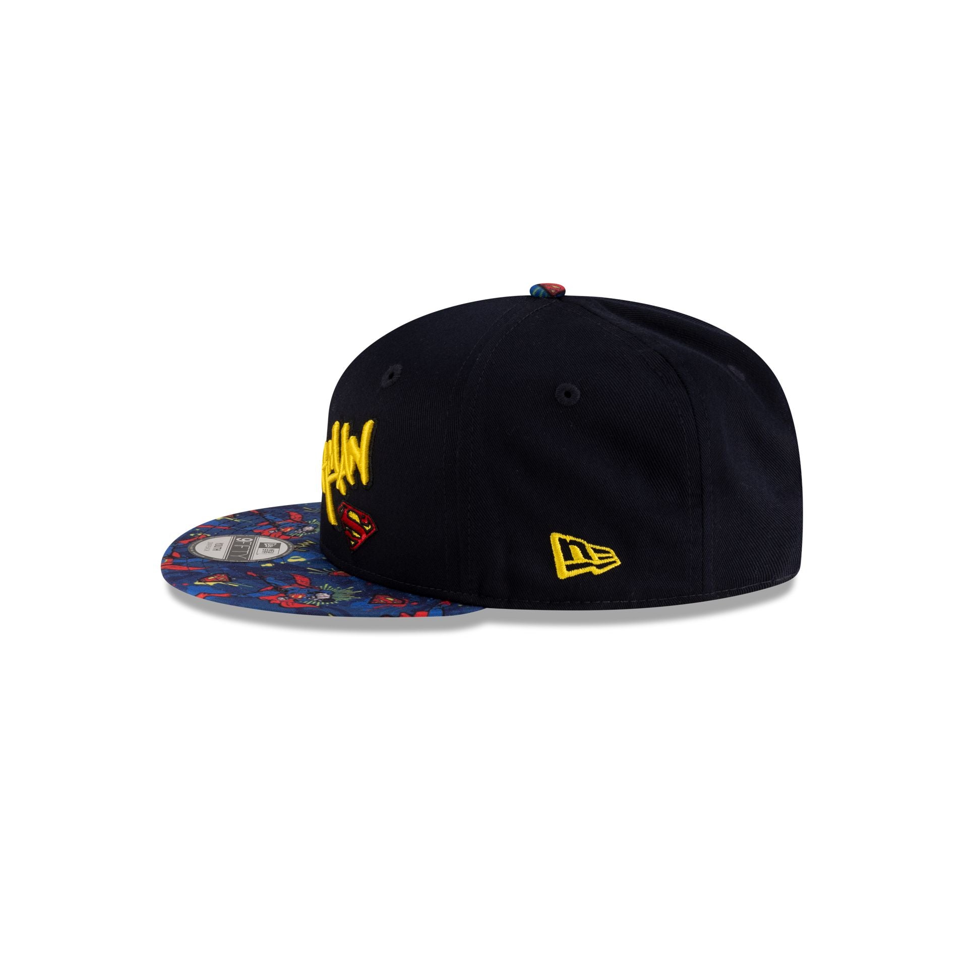 Superman Kids Navy 9FIFTY Snapback Hat - Image 4