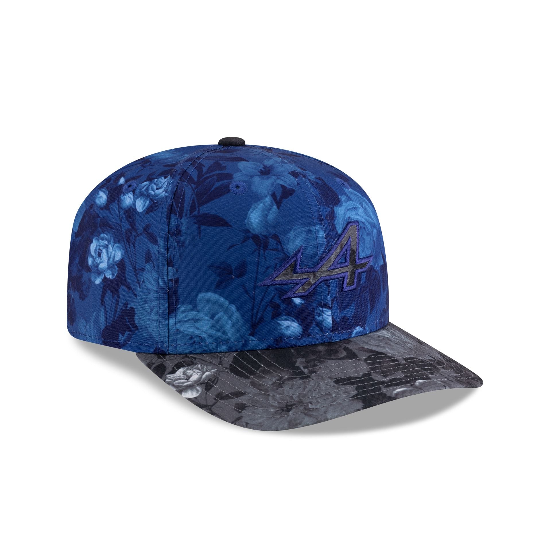 BWT Alpine F1 Team Tonal Floral 9FIFTY Pre-Curve Snapback Hat - Image 3