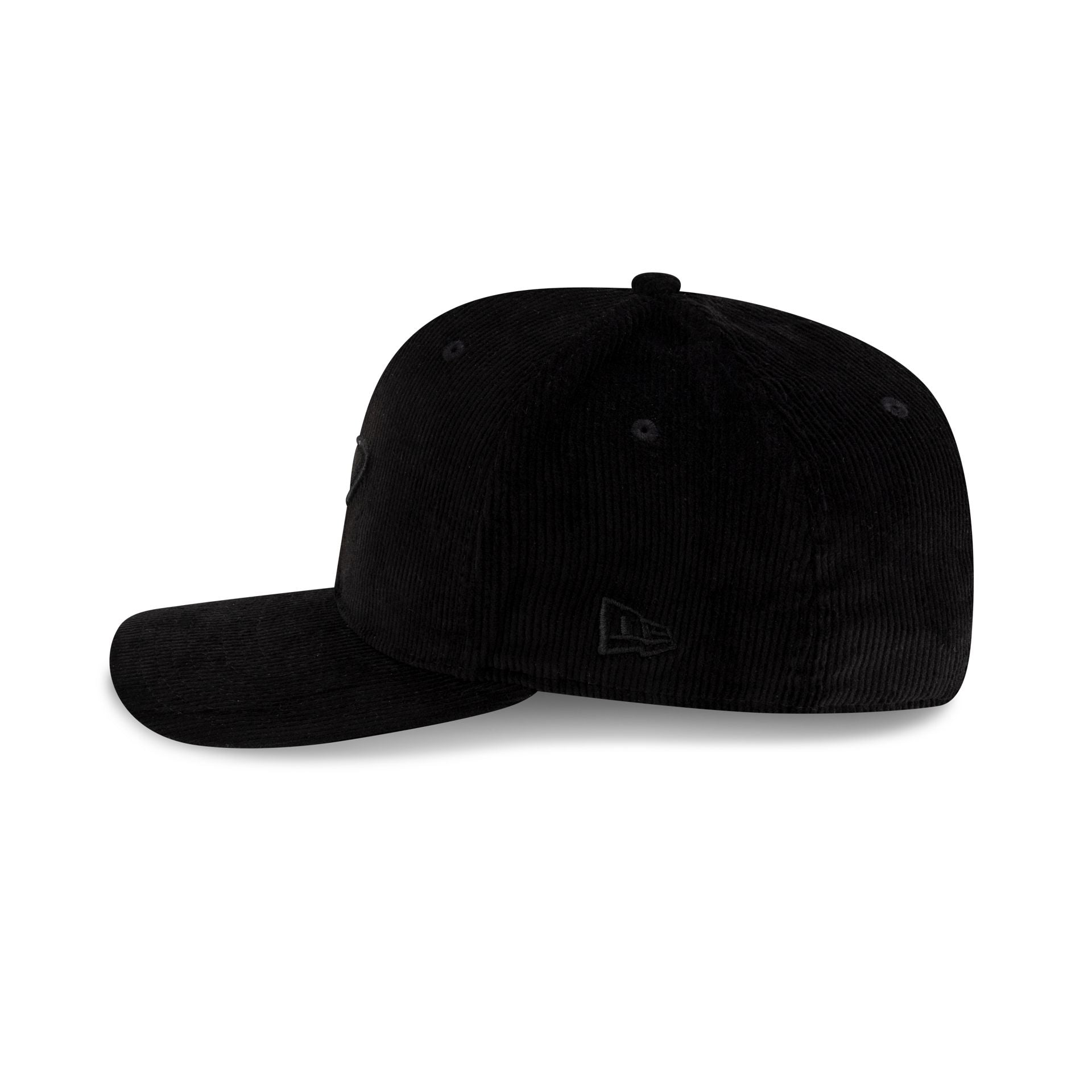 McLaren Formula 1 Team Black Cord 9FIFTY Pre-Curve Snapback Hat - Image 4