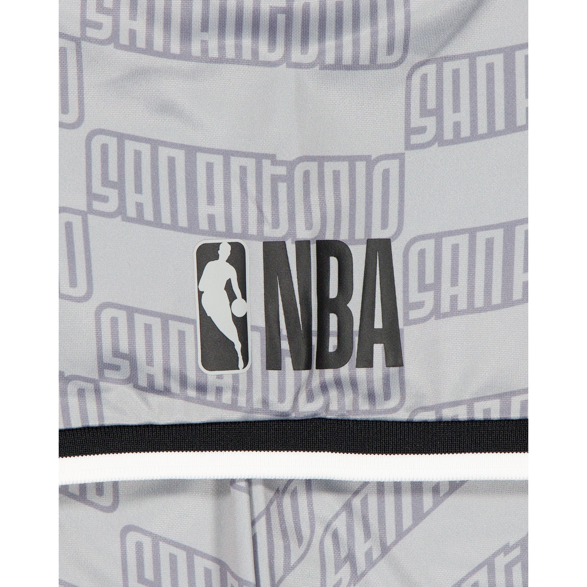 San Antonio Spurs Silver Oversized T-Shirt - Image 3