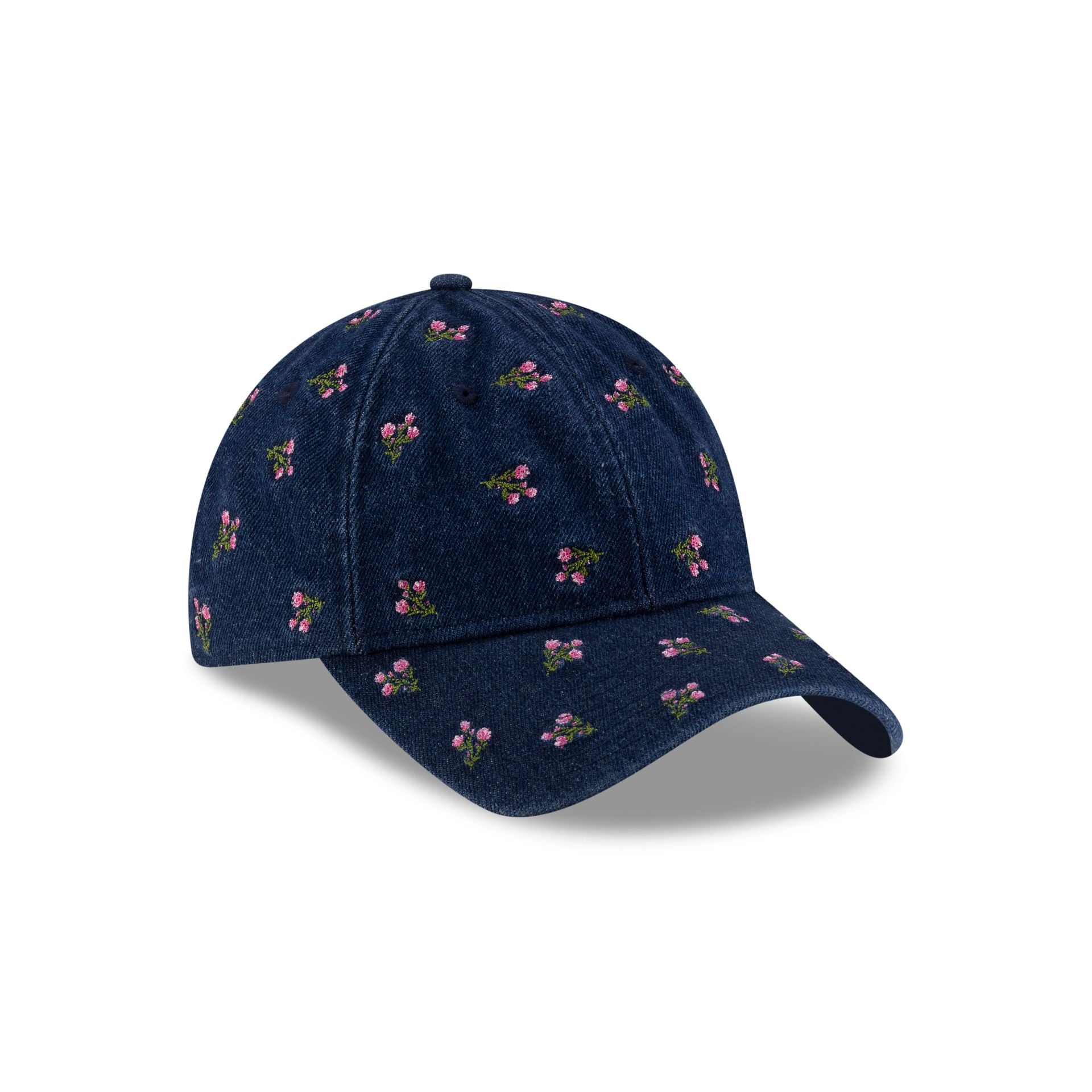 New Era Cap Women's Navy Floral 9TWENTY Adjustable Hat - Image 3