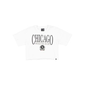 Chicago White Sox Throwback Prep Women's Cropped T-Shirt