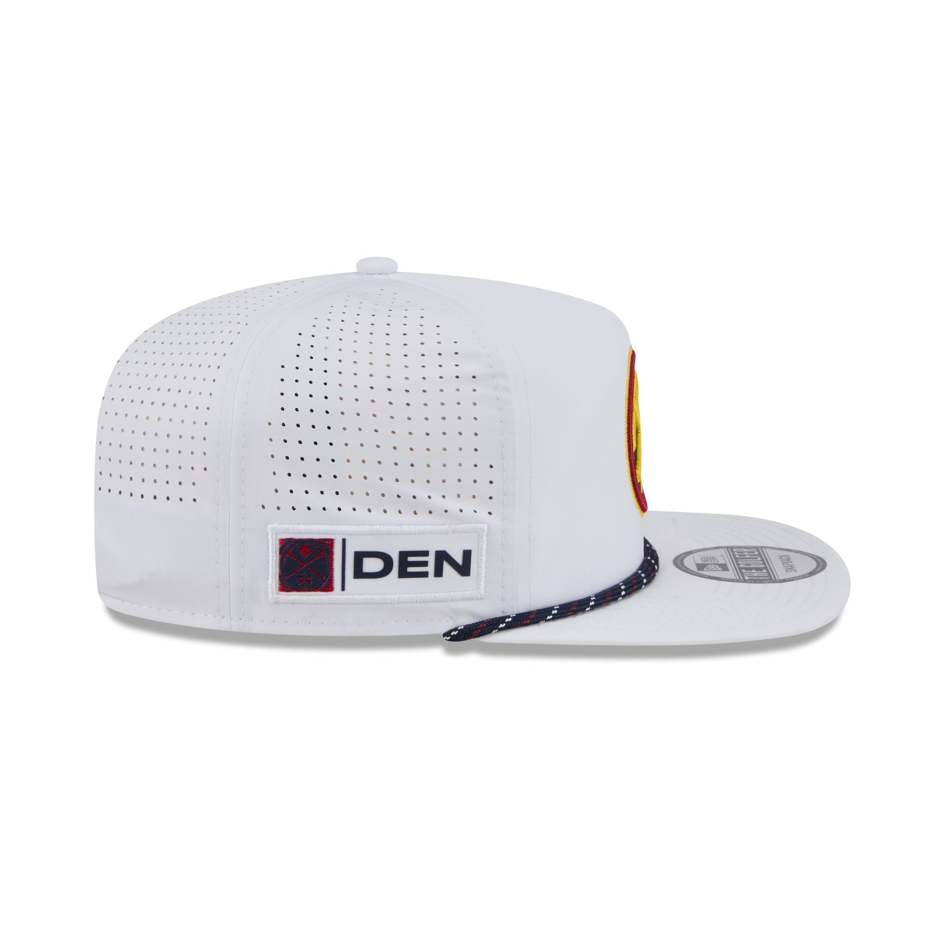 Denver Nuggets Optic White Performance Rope Golfer Hat - Image 5