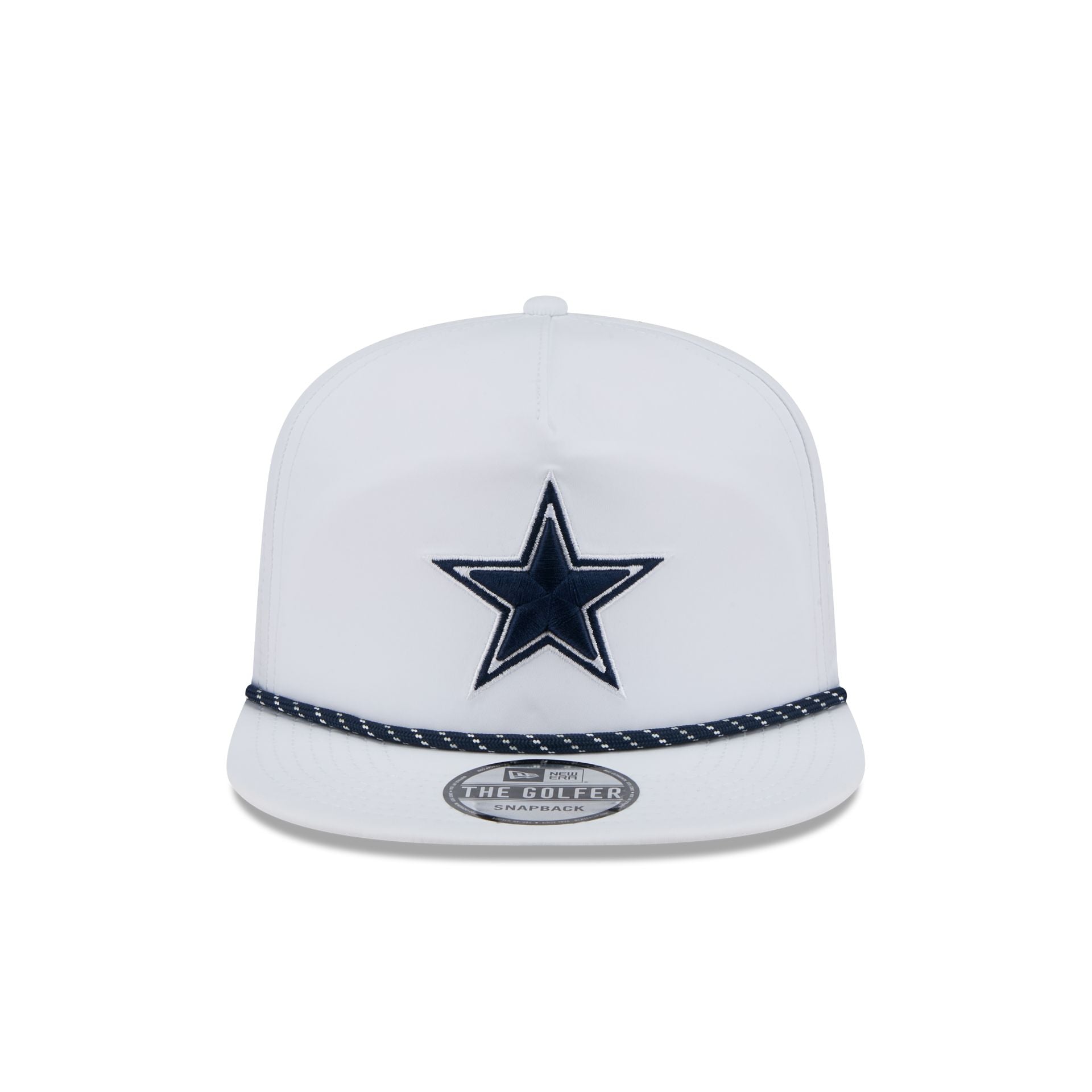 Dallas Cowboys Optic White Performance Rope Golfer Hat - Image 2