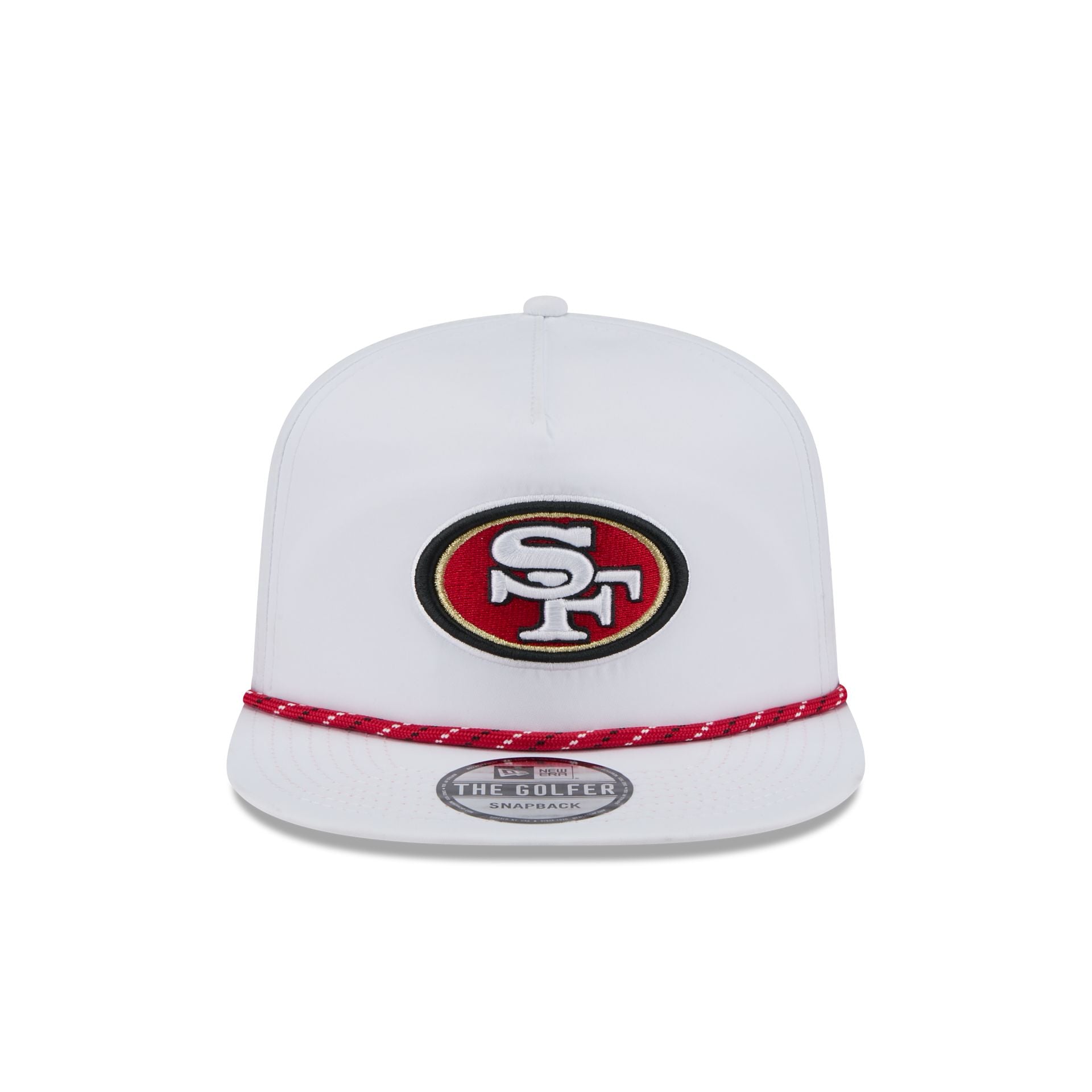 San Francisco 49ers Optic White Performance Rope Golfer Hat - Image 2