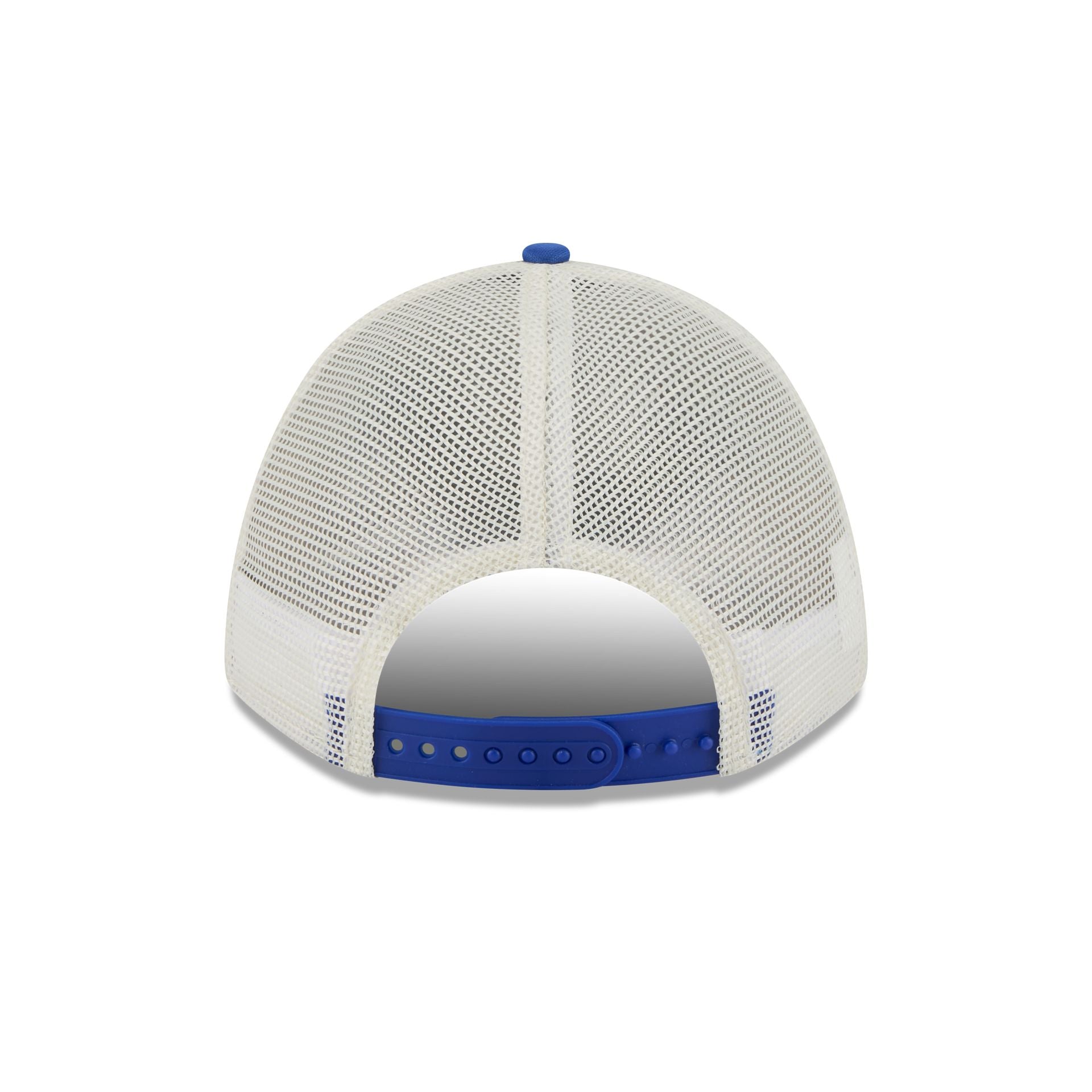 Buffalo Bills Chrome Arch 9FORTY M-Crown A-Frame Trucker Hat - Image 6