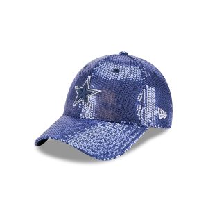 Dallas Cowboys Sequin Women's 9FORTY Adjustable Hat