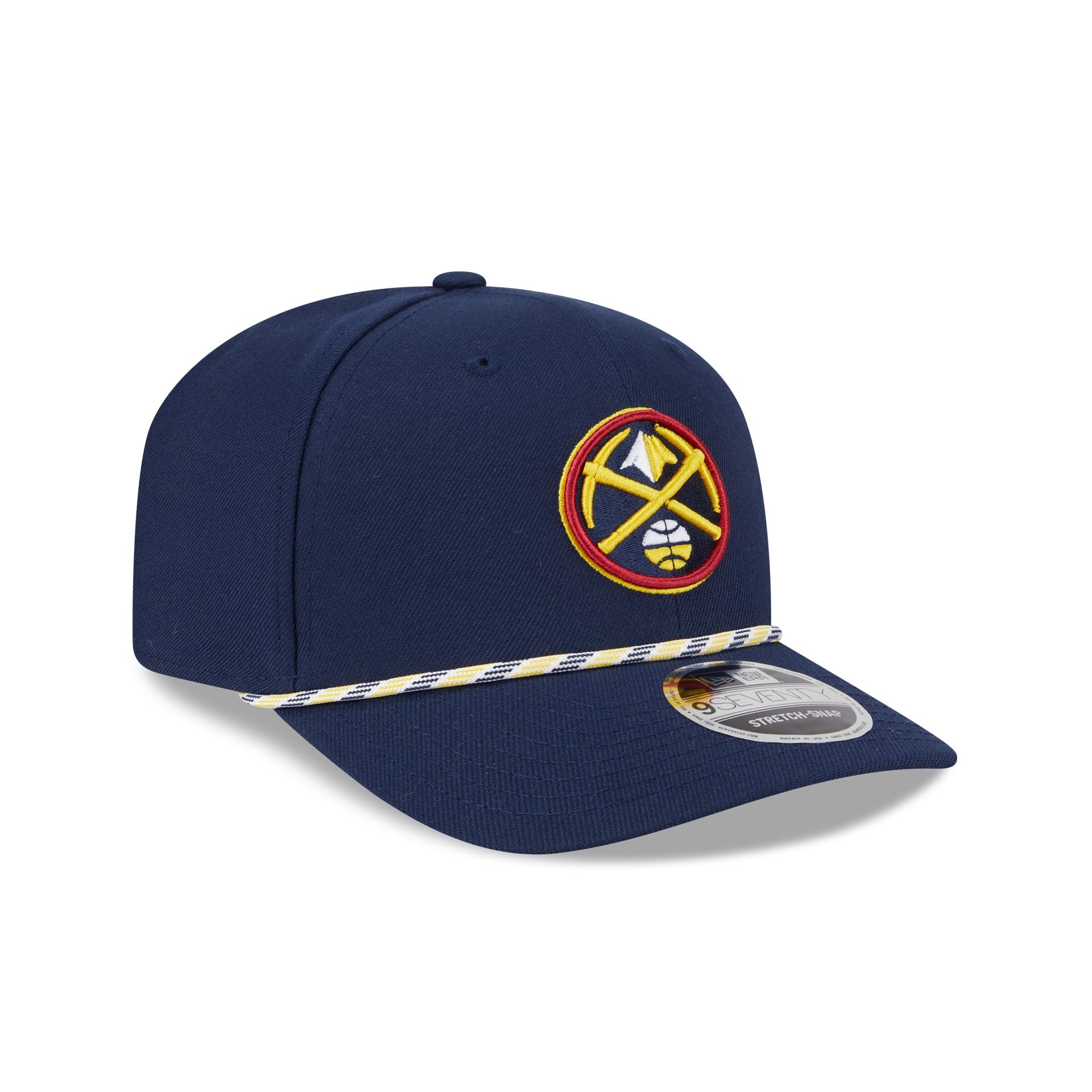 Denver Nuggets Multi Rope 9SEVENTY Stretch-Snap Hat - Image 3