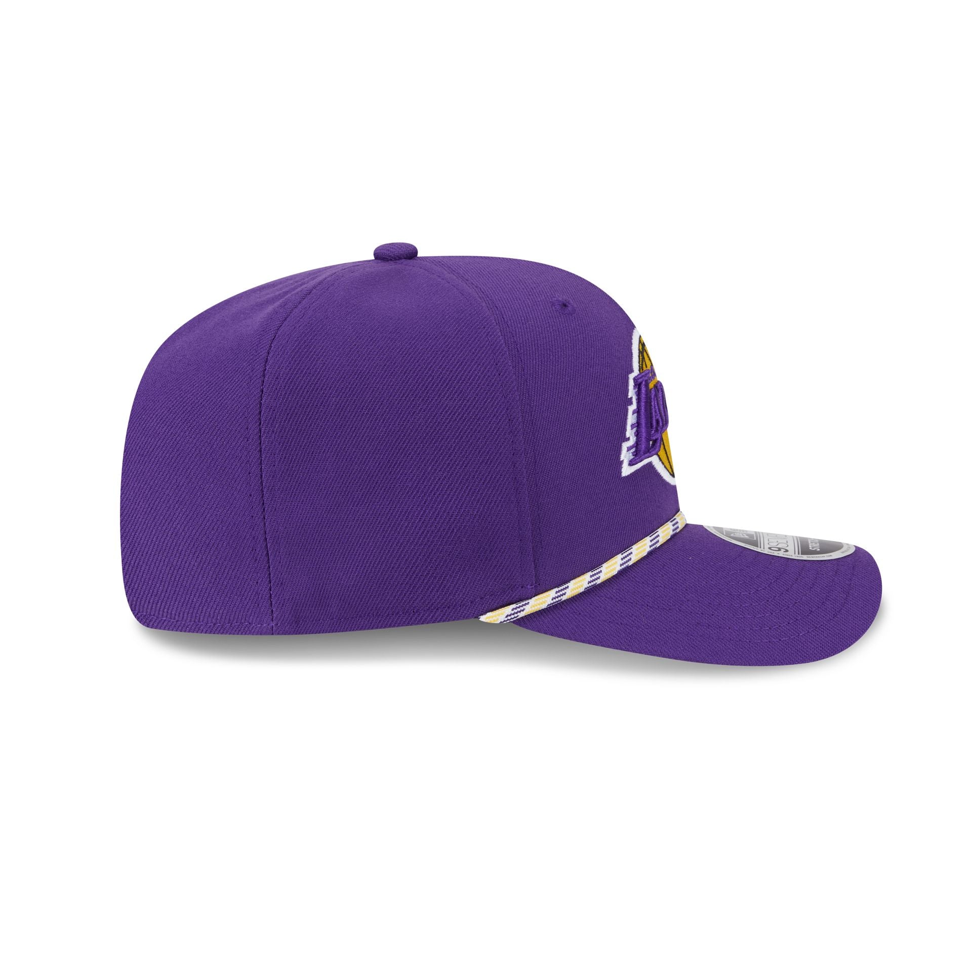 Los Angeles Lakers Multi Rope 9SEVENTY Stretch-Snap Hat - Image 5