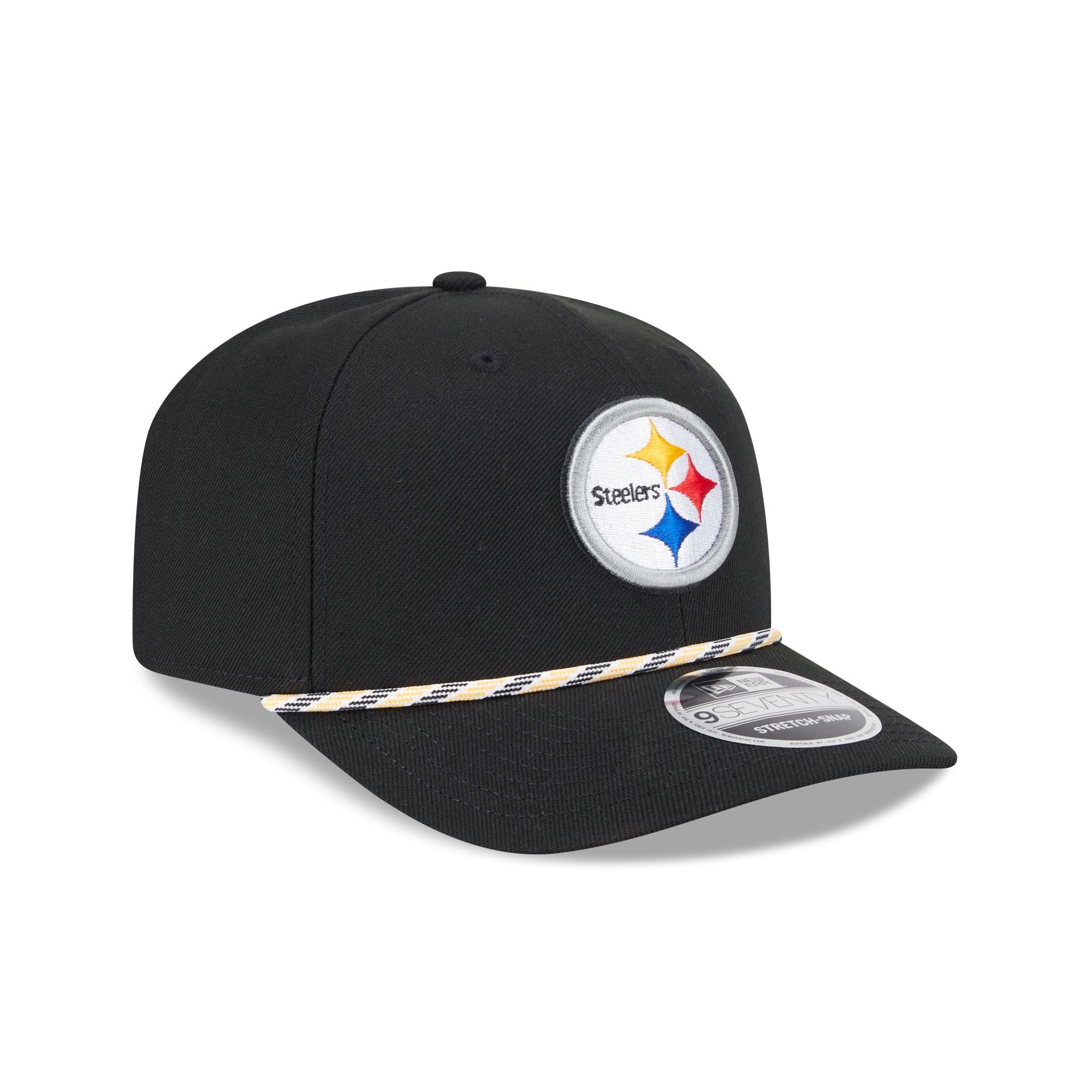 Pittsburgh Steelers Multi Rope 9SEVENTY Stretch-Snap Hat - Image 3