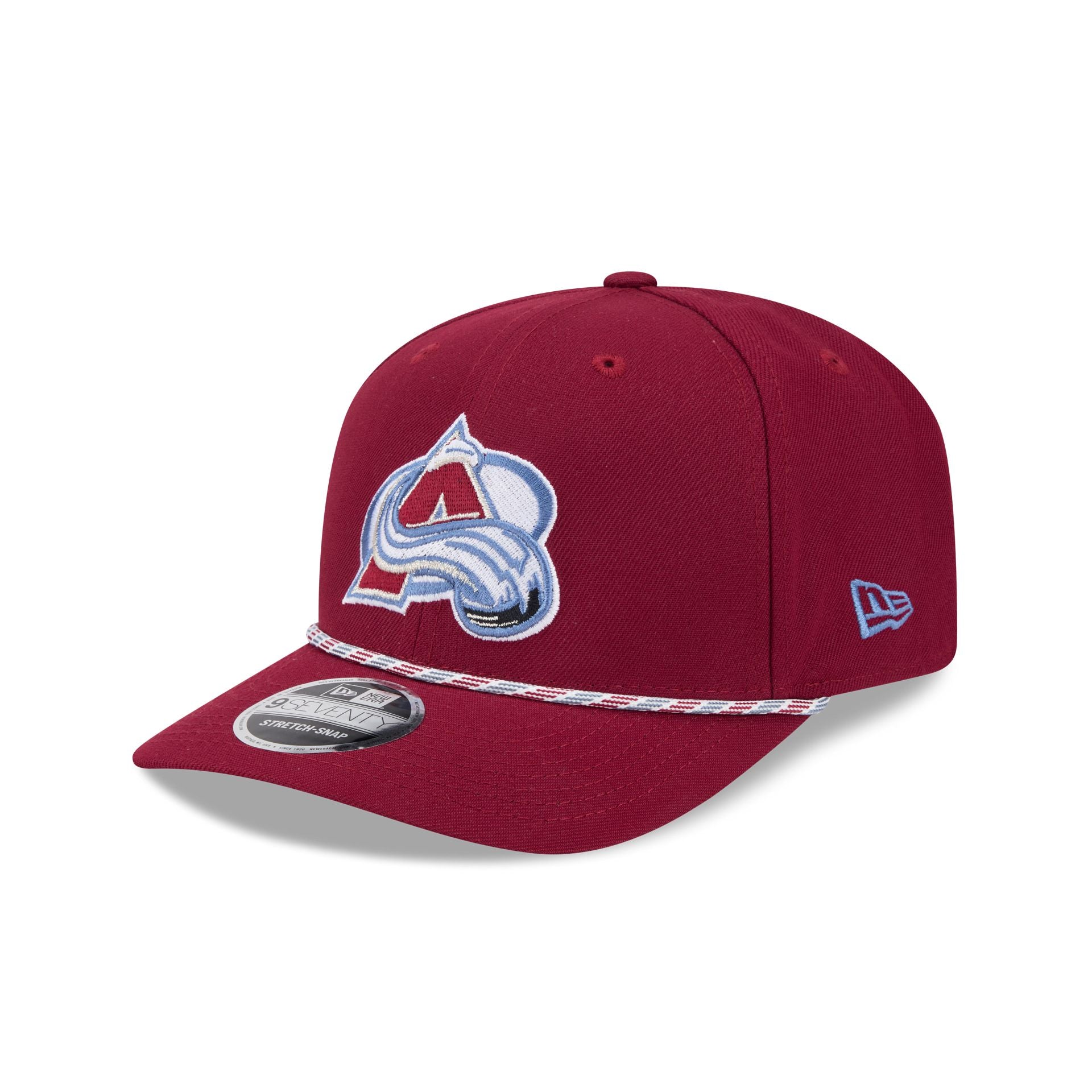 Colorado Avalanche Multicolor Rope 9SEVENTY Stretch-Snap Hat
