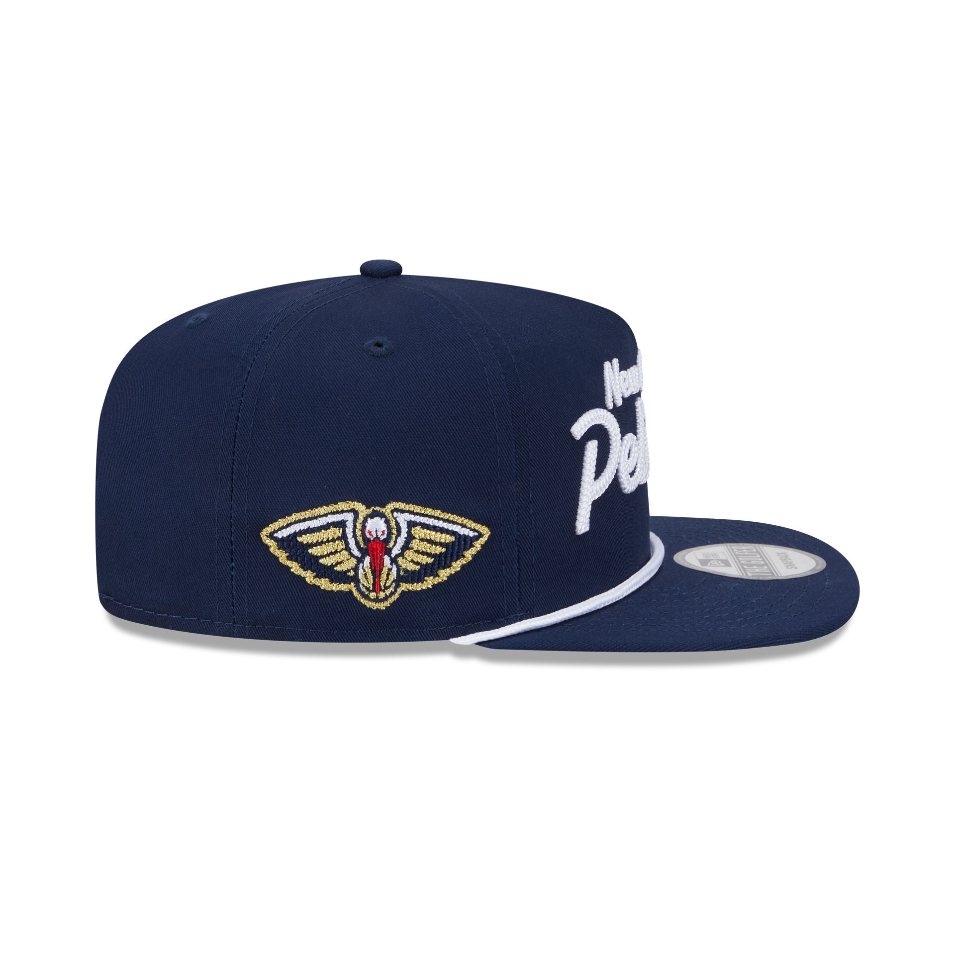 New Orleans Pelicans Team Text Golfer Hat - Image 4