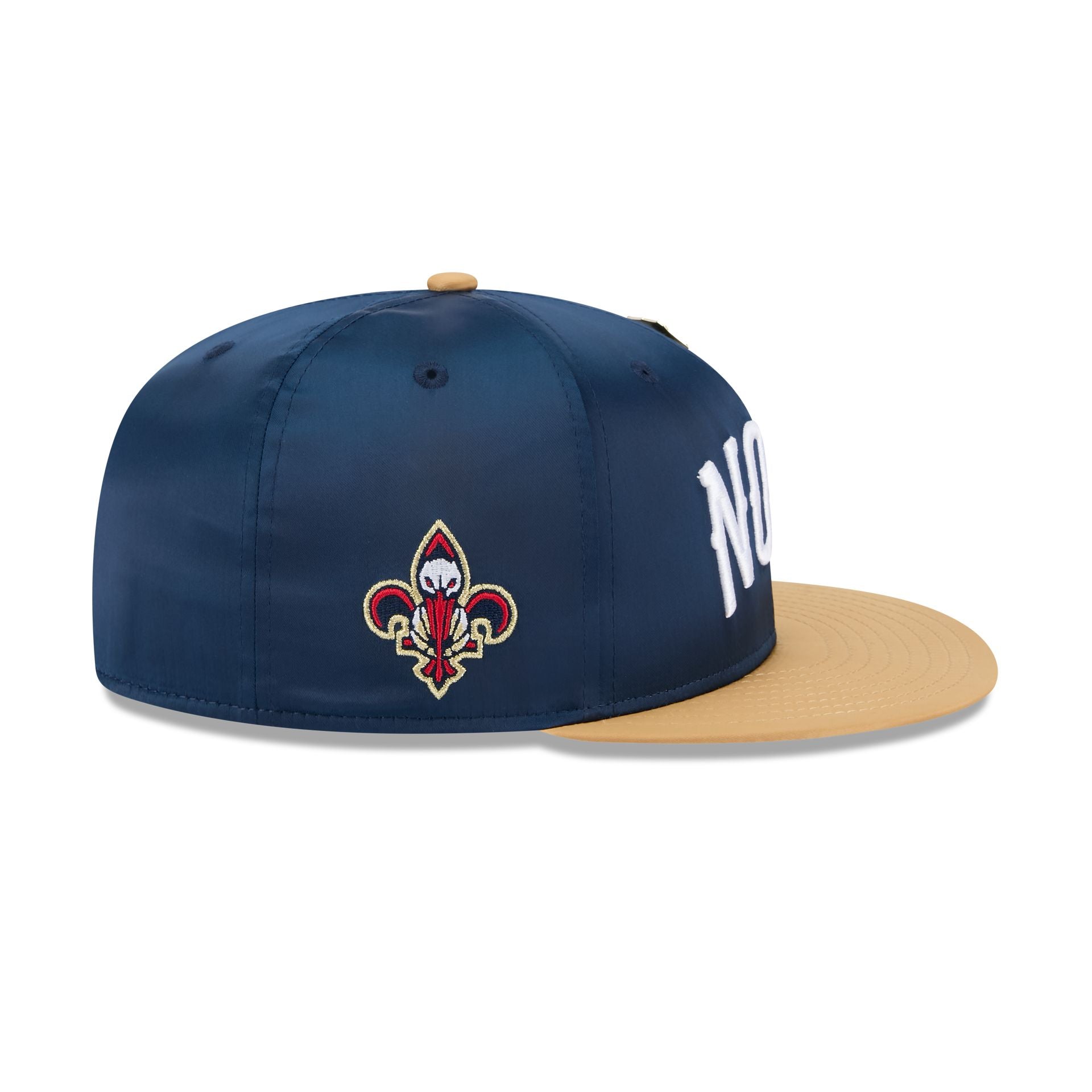 New Orleans Pelicans Spring Satin 59FIFTY Fitted Hat - Image 4